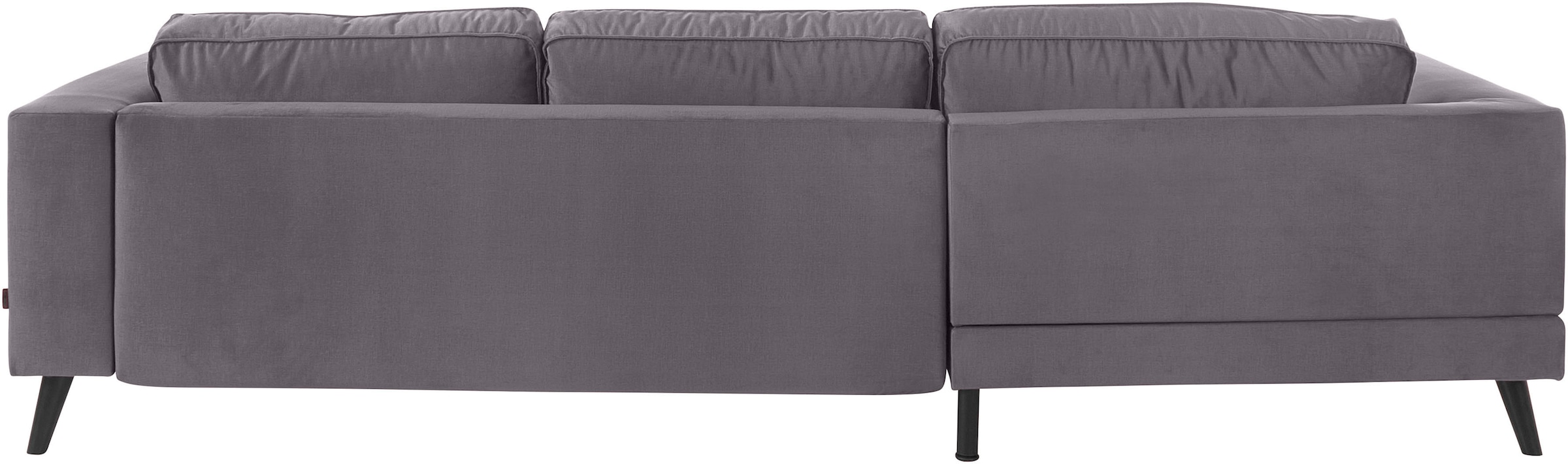 INOSIGN Ecksofa »Lumber Jack, elegant und bequem, Breite 280, hoher Fuß, L-Form«, in moderner Optik