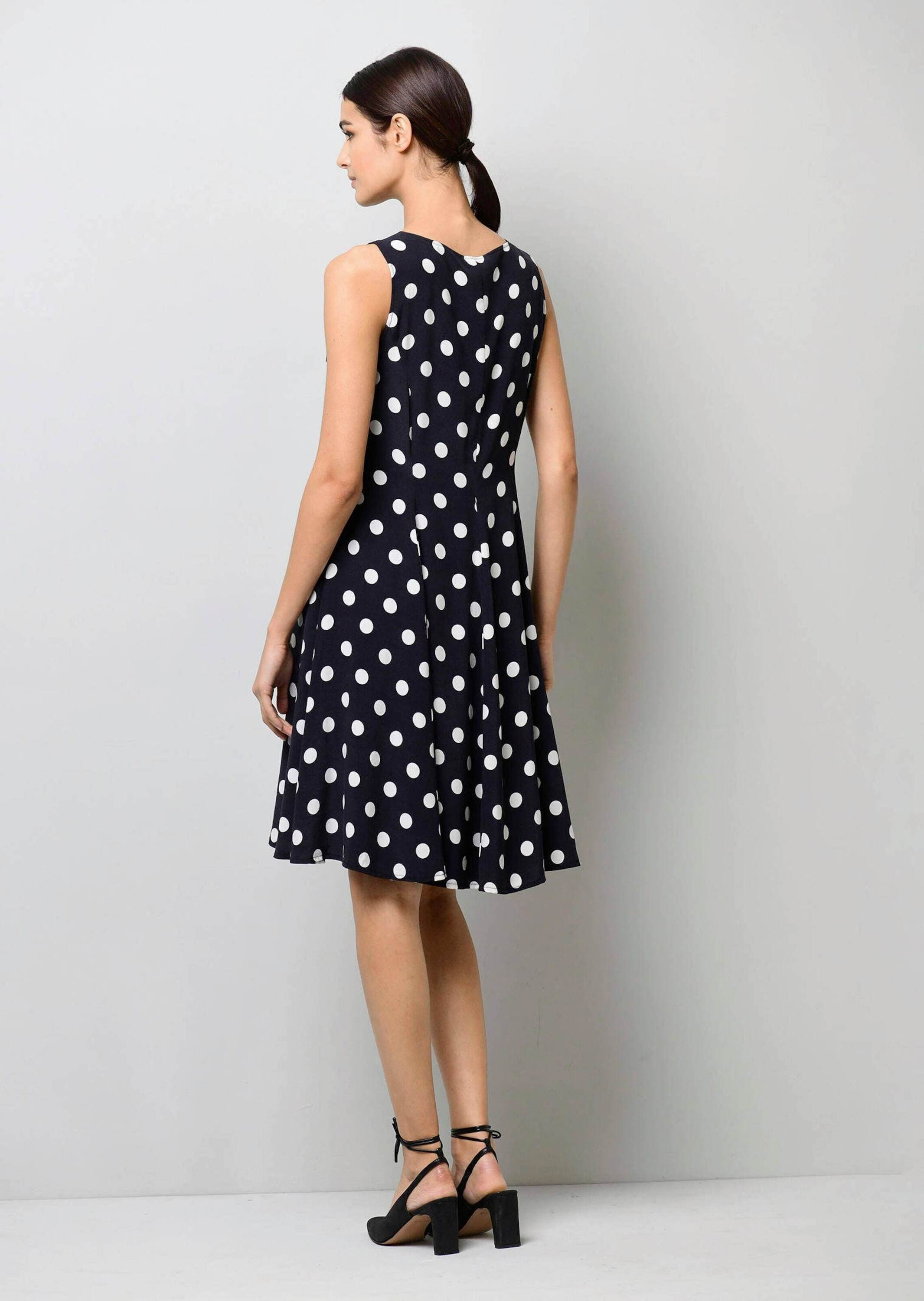 Alba Moda Druckkleid »Kleid Kleid mit Punkt Dessin«