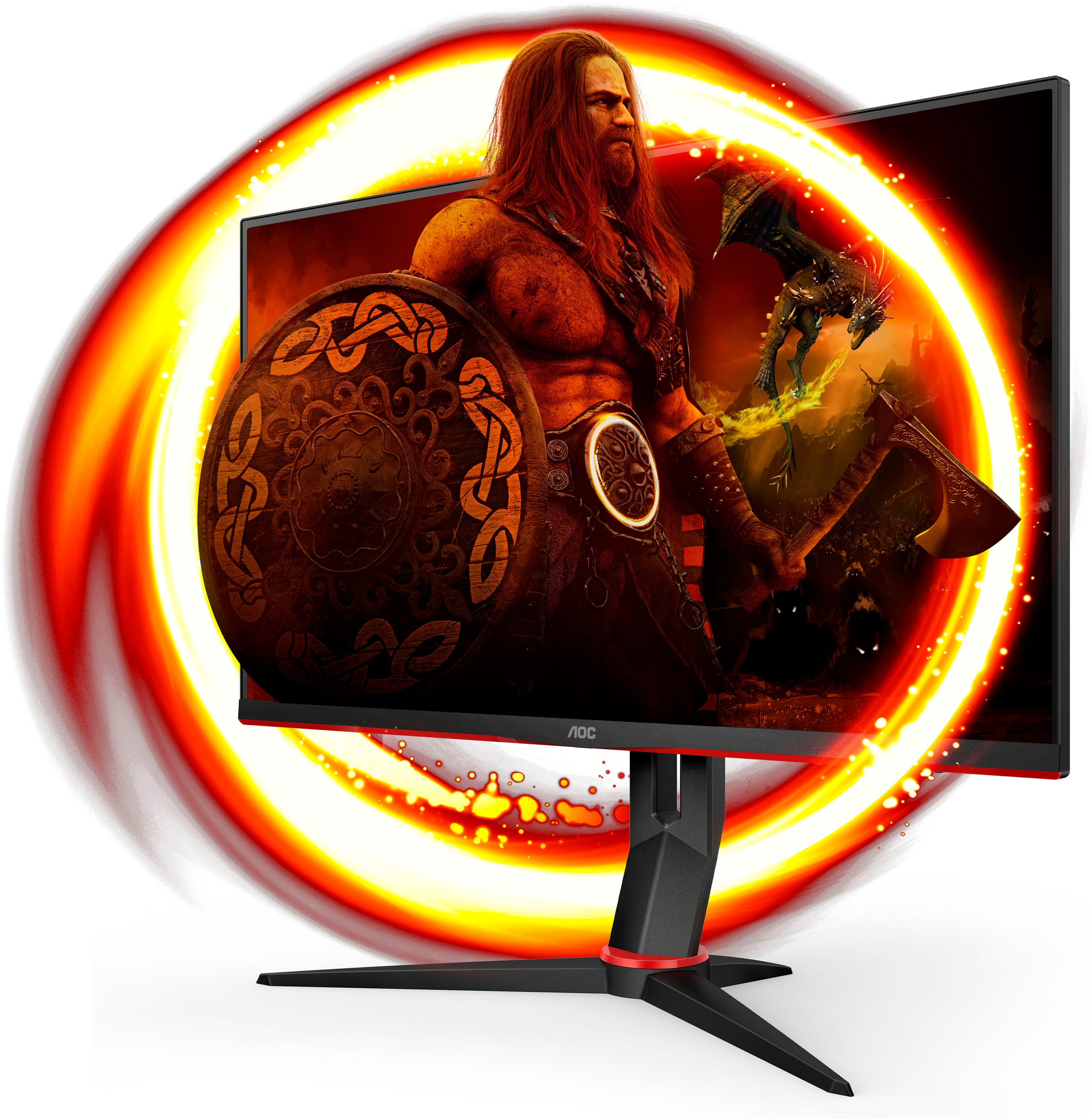 AOC Gaming-LED-Monitor »Q27G2U/BK«, 69 cm/27 Zoll, 2560 x 1440 px, QHD, 1 ms Reaktionszeit, 144 Hz