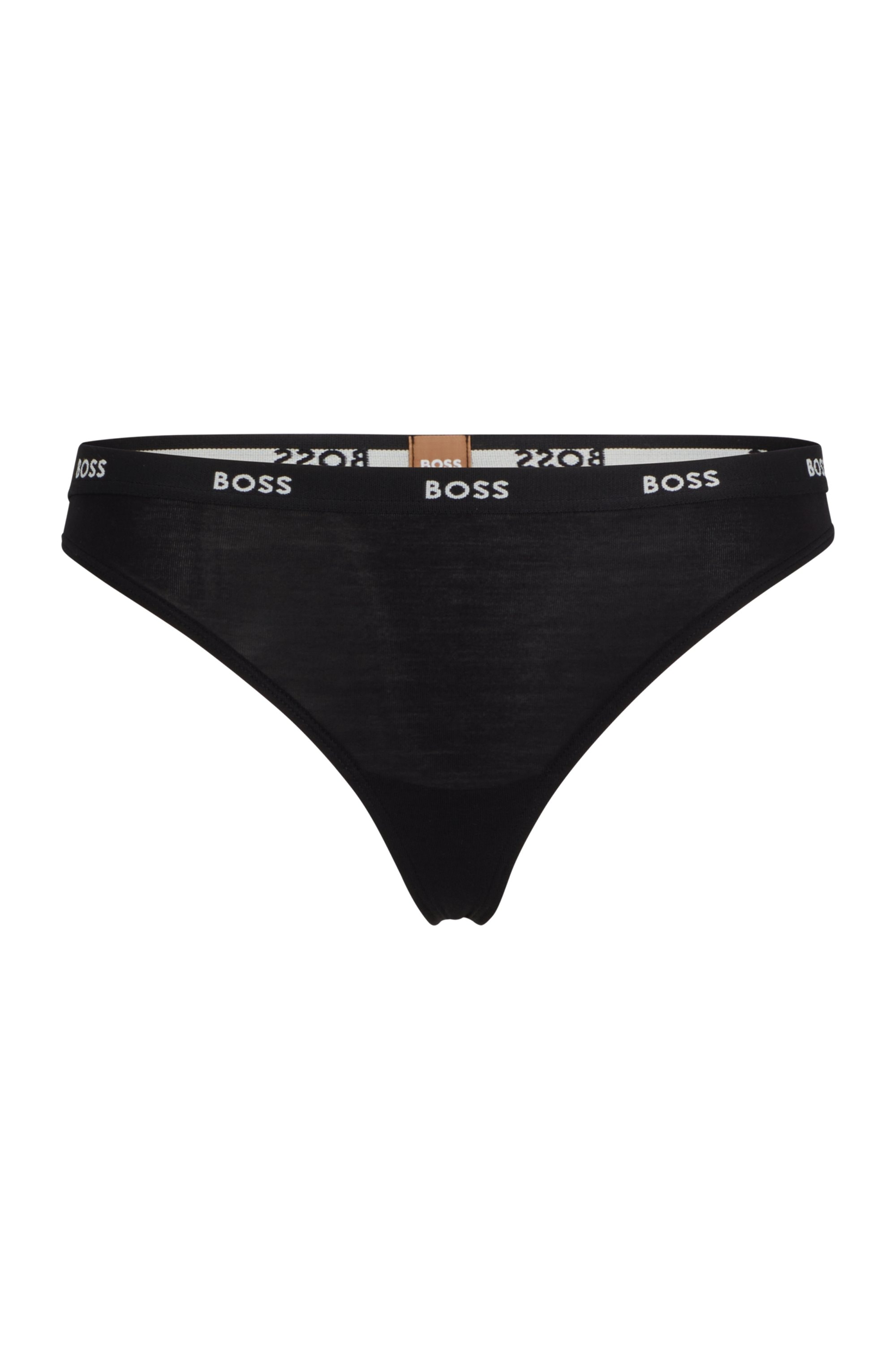 BOSS String »THONG CI«, mit BOSS Logoschriftzug auf dem Bund