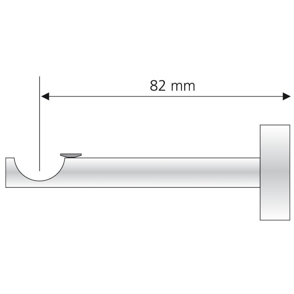 Liedeco Träger, (1 St.), für Gardinenstangen Ø 16 mm