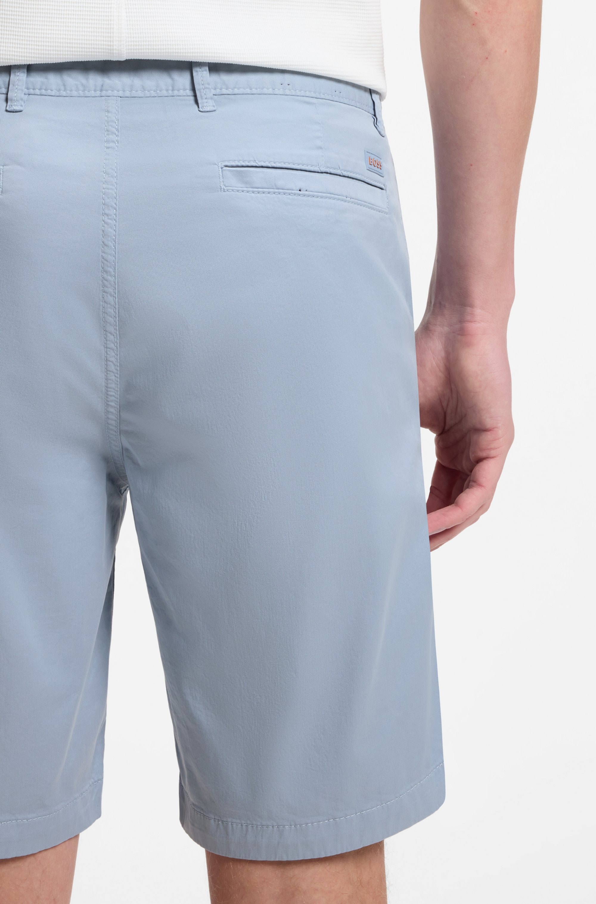 BOSS ORANGE Chinoshorts »slim Shorts«  in moderner Passform