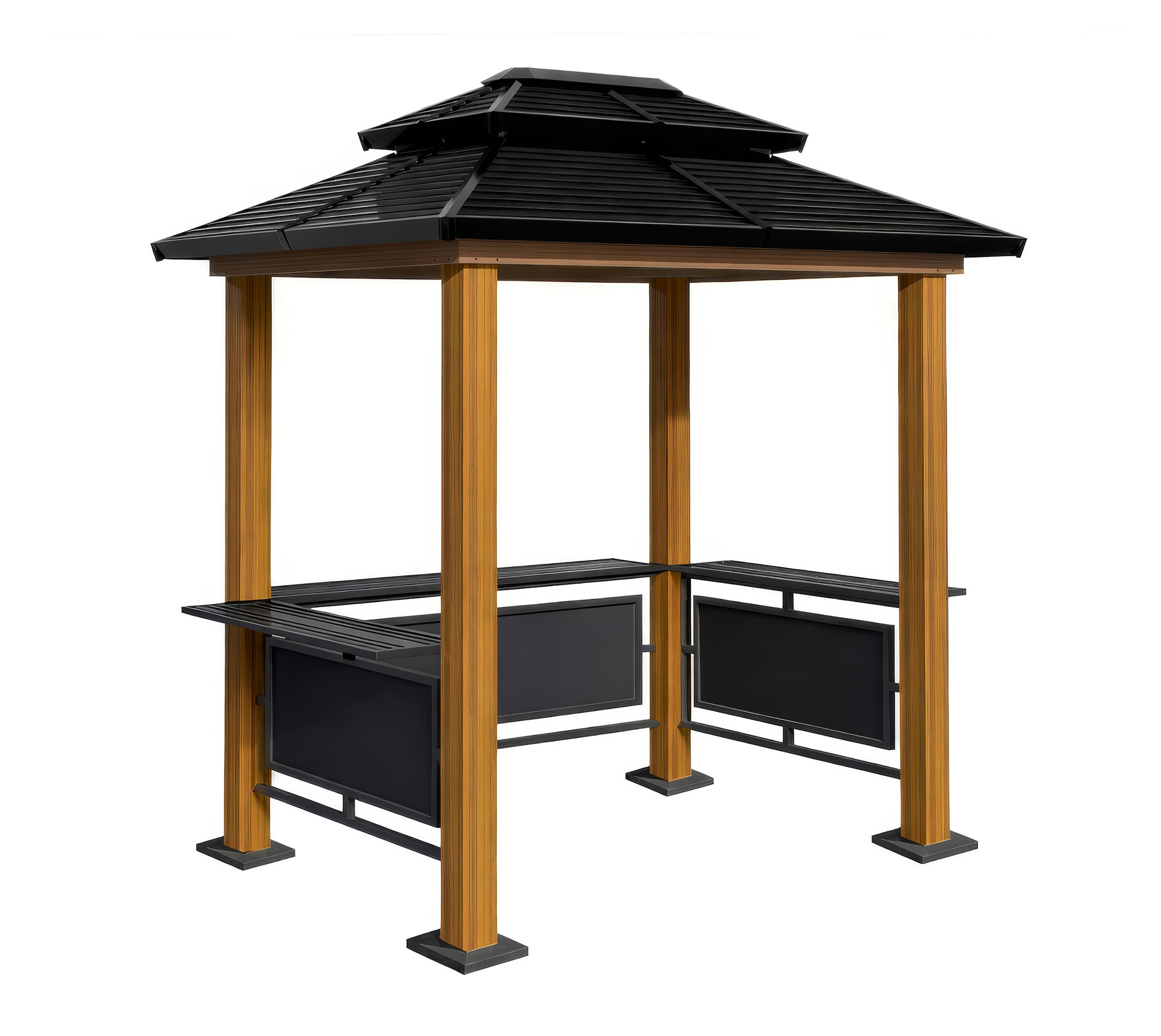 Sojag Grillpavillon »»Maui« Holzoptik« 158x249x278 cm