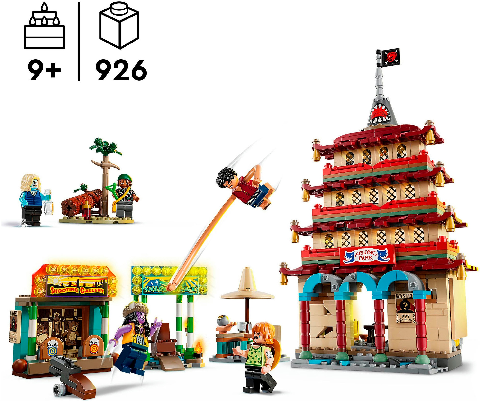 LEGO® Konstruktionsspielsteine »Showdown im Arlong Park (75638), LEGO One Piece«, (926 St.), Made in Europe