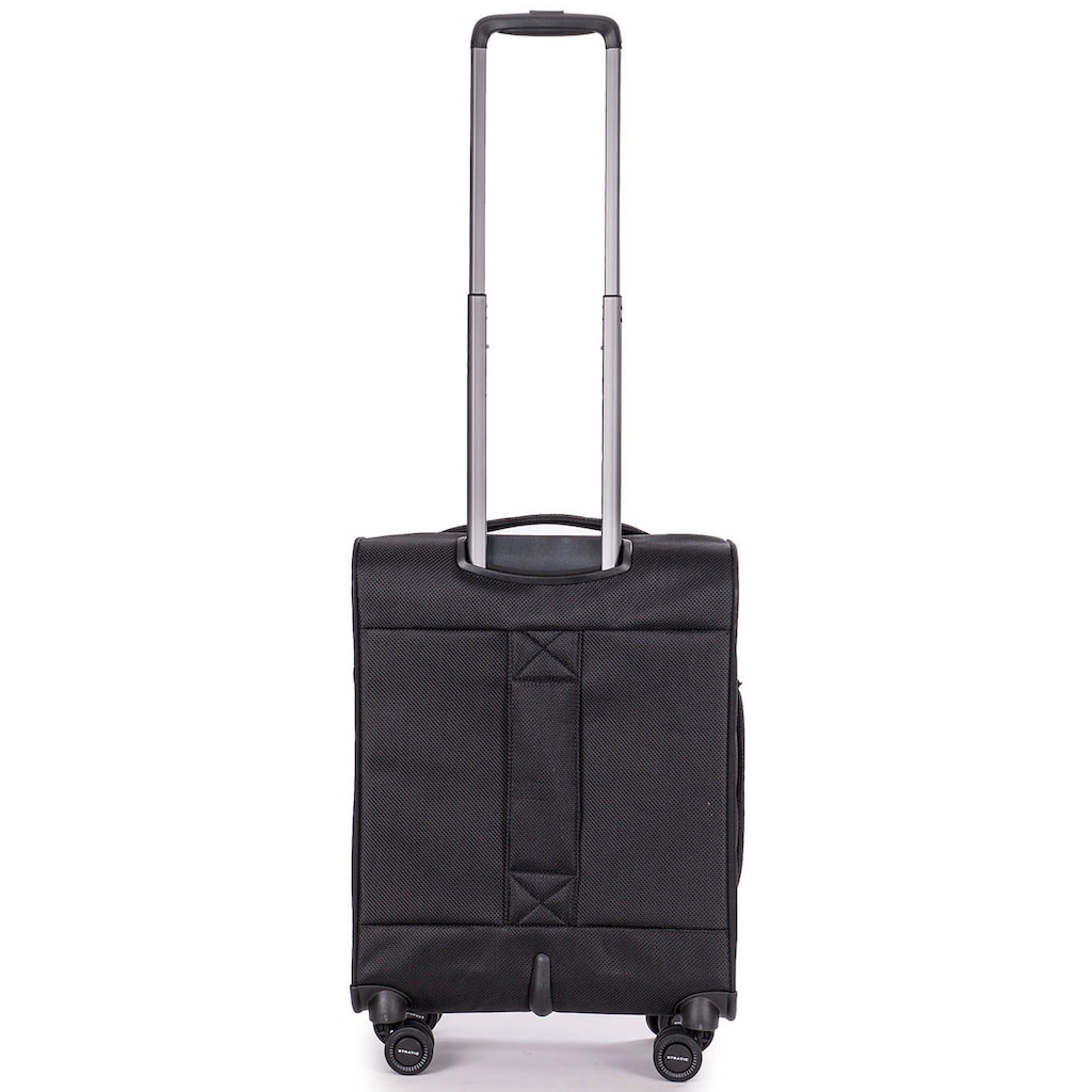 Stratic Weichgepäck-Trolley »Mix S, black«, 4 Rollen