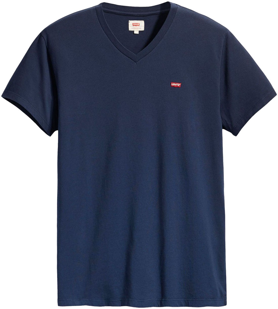 Levi's® V-Shirt »LE ORIGINAL HM VNECK« mit Logostickerei