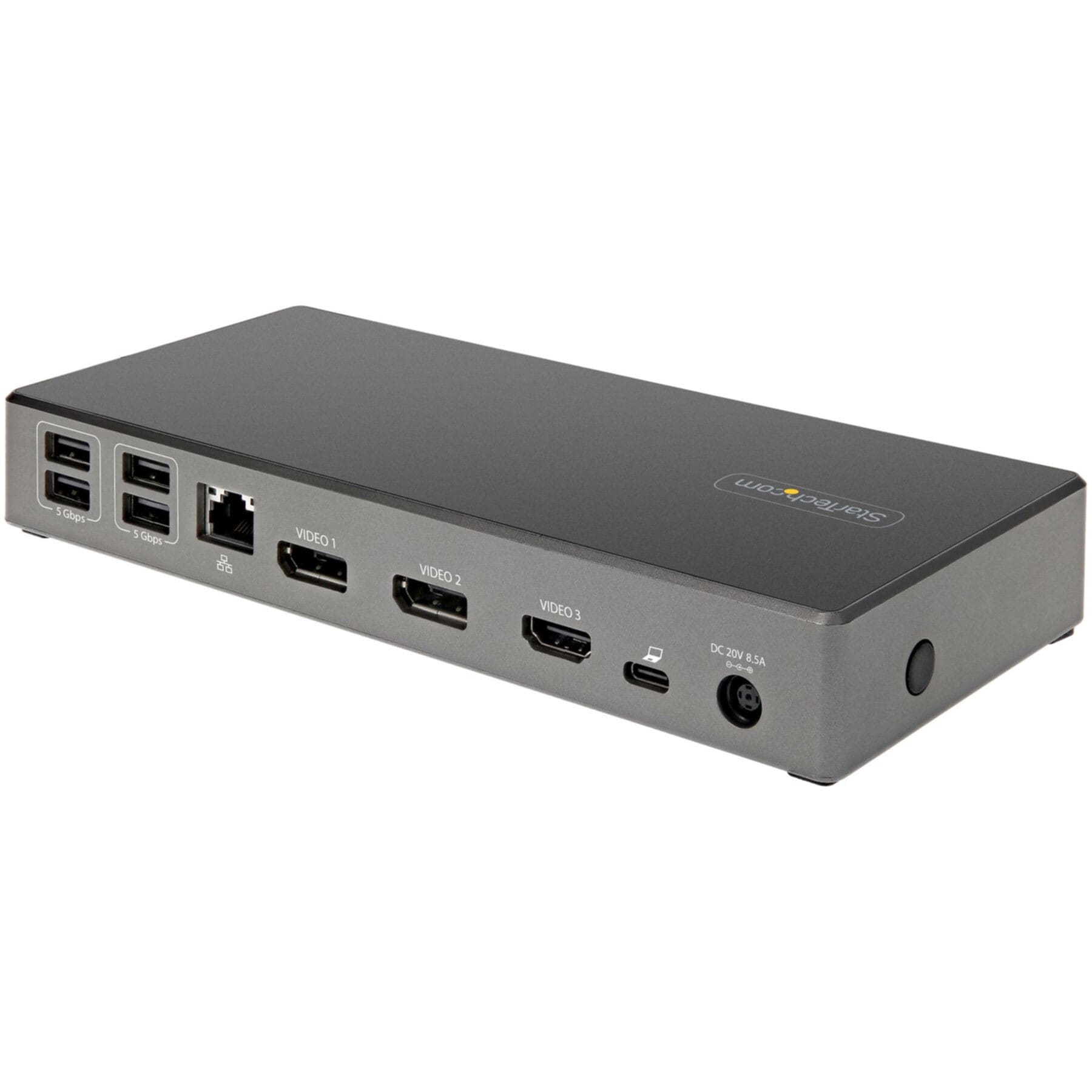 Startech.com Laptop-Dockingstation »USB-C Dock - Triple 4K Monitor USB Typ-C Docking Station - 100W Power«