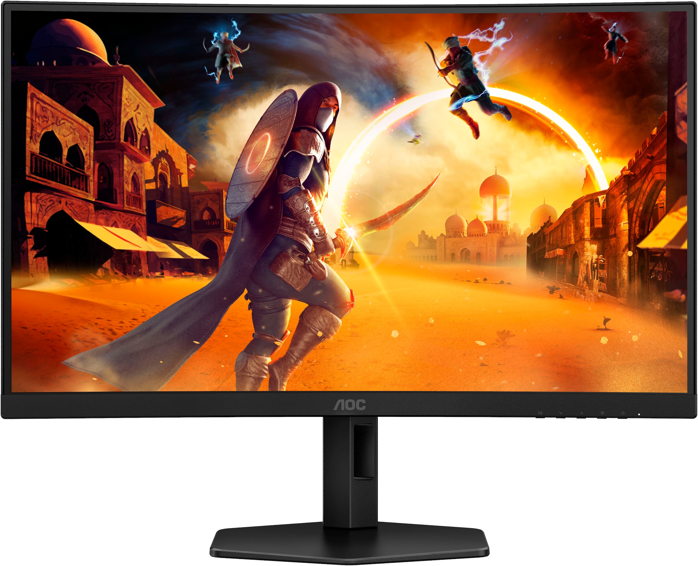 AOC Curved-Gaming-LED-Monitor »C27G4ZXU« 69 cm/27 ″  1920 x 1080 px Full HD 0,3 Reaktionszeit 280 Hz