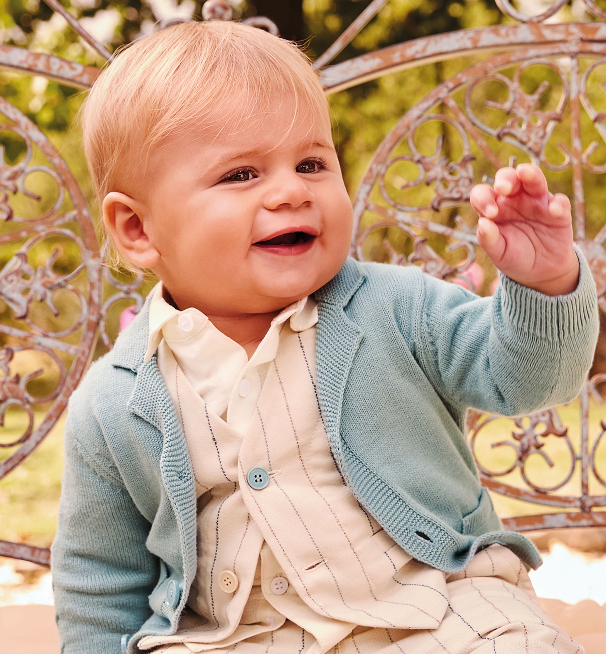 Minibanda Cardigan »BABY BOY KNITWEAR«