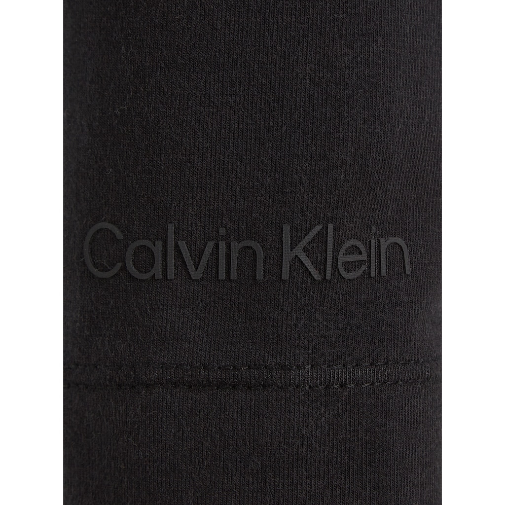 Calvin Klein Langarmshirt »SMOOTH COTTON STRETCH SLASH TOP«