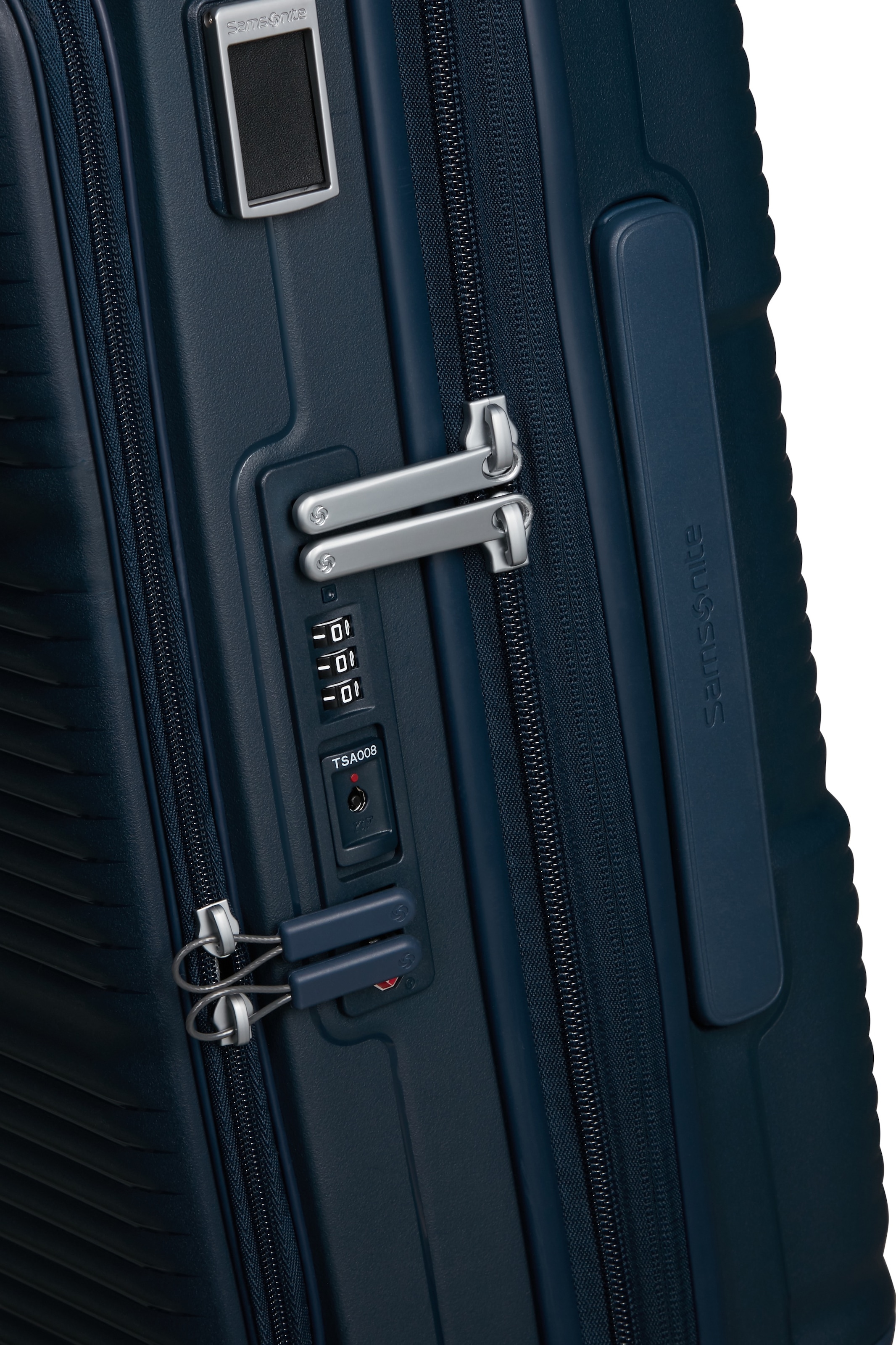 Samsonite Hartschalen-Trolley »PARALUX, verschiedene Größen und Farben« 40 l 4 Rollen mit arretierbarem und versenkbarem Druckknopf-Trolleysystem