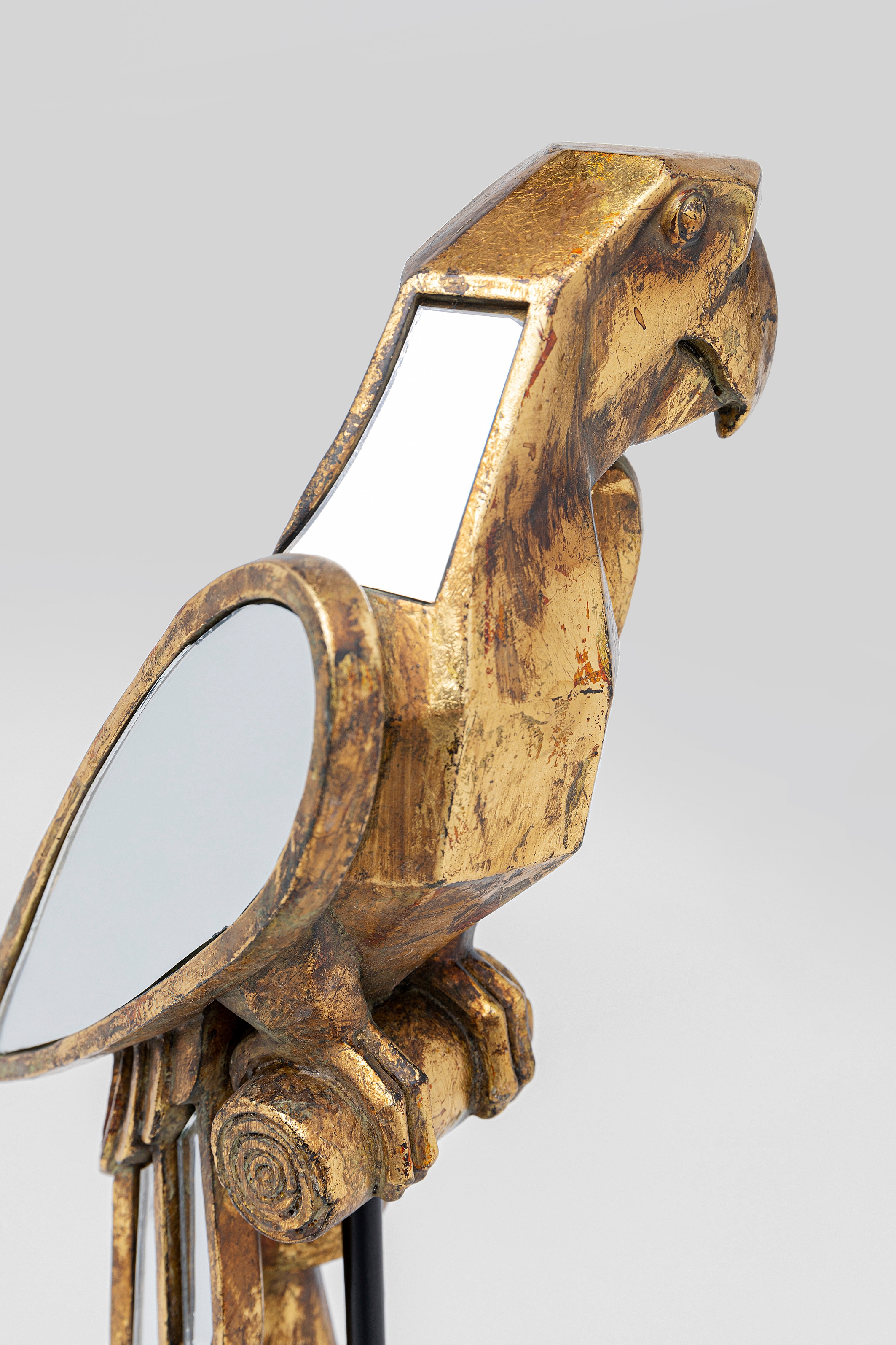 Kare Design Dekoobjekt »Mirrored Parrot 53cm«
