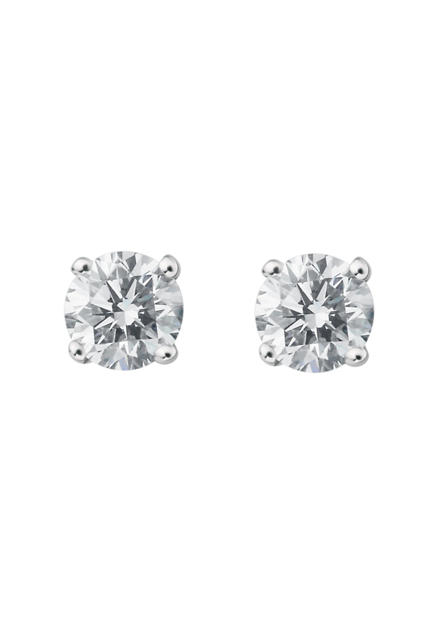 ONE ELEMENT Paar Ohrstecker »0.25 ct Diamant Brillant Ohrringe  Ohrstecker aus 585 Weißgold«