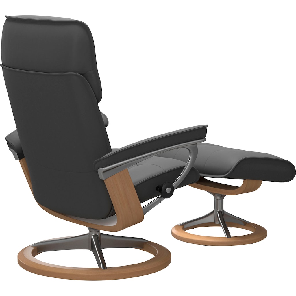 Stressless® Relaxsessel »Admiral«, (Set, Relaxsessel inkl. Hocker)