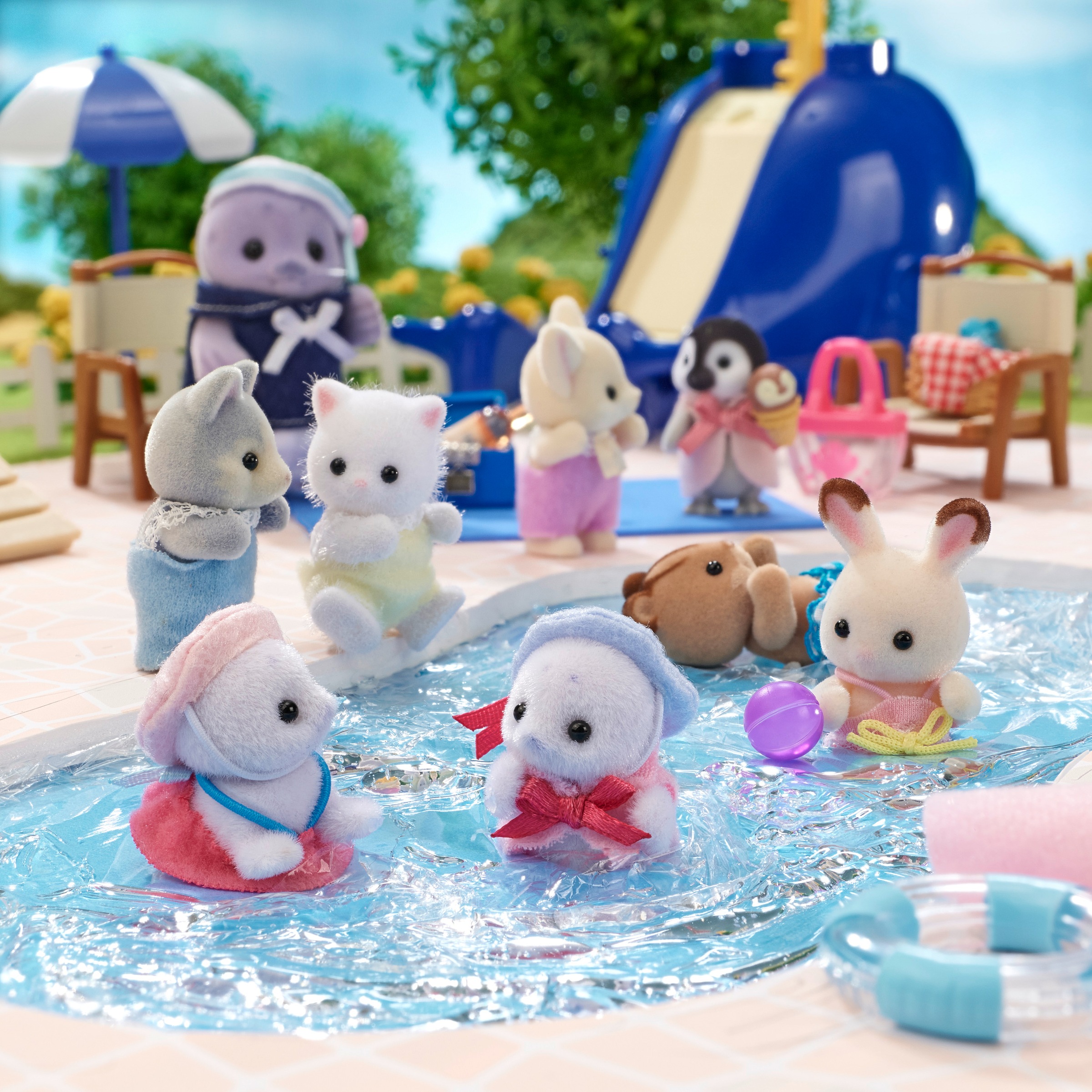 Sylvanian Families Spielfigur »Robben Familie (5759)«