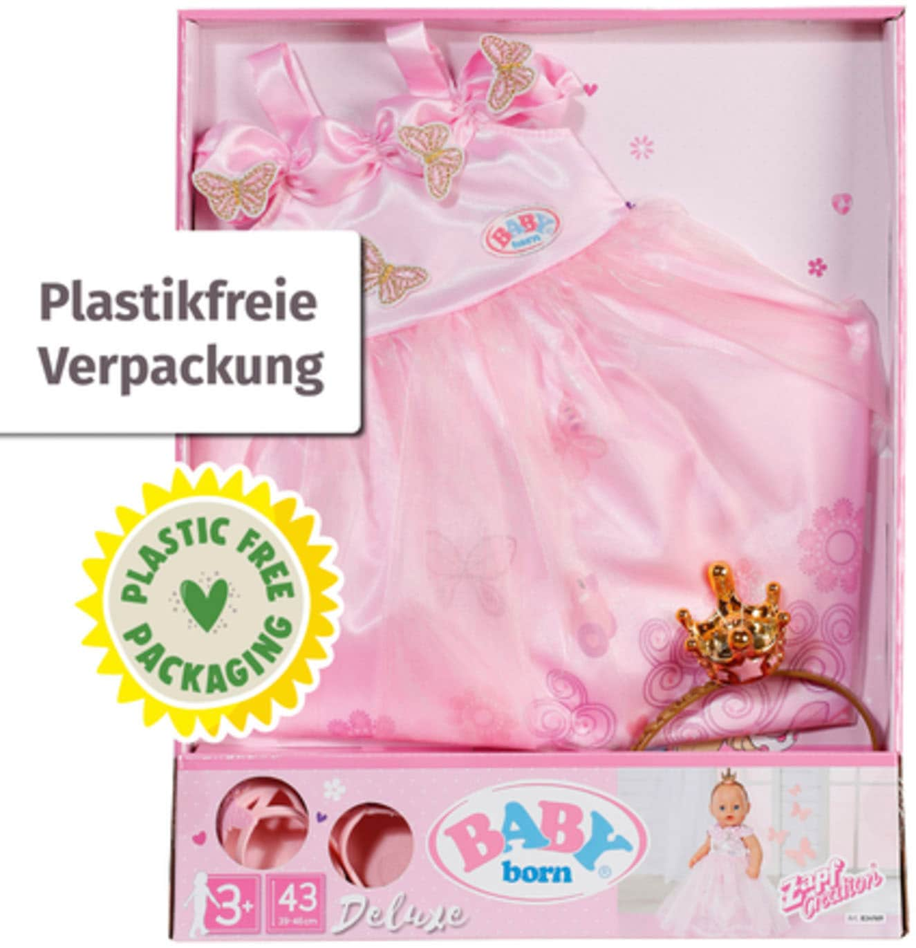 Baby Born Puppenkleidung »Deluxe Prinzessin, 43 cm«