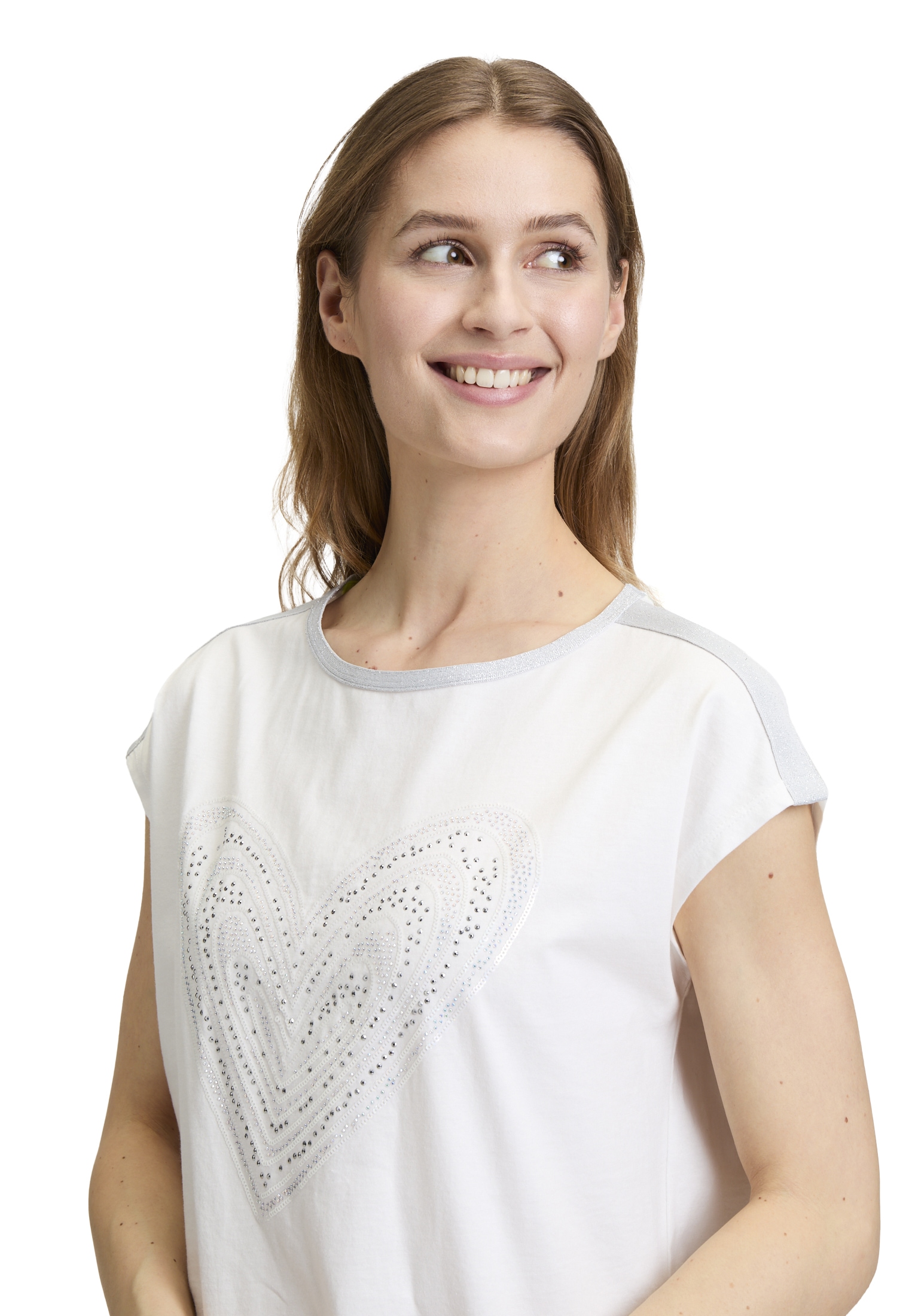 Cartoon Kurzarmshirt »Rundhals-Shirt mit Placement«