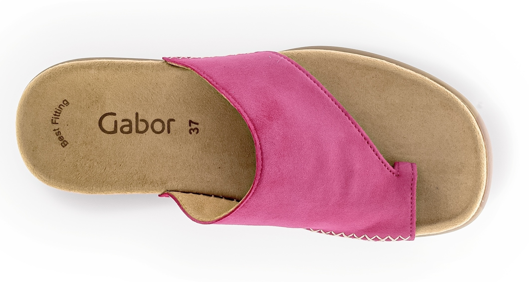 Gabor Dianette, Keilabsatz, Sommerschuh, Bequemschuh mit Zehenring