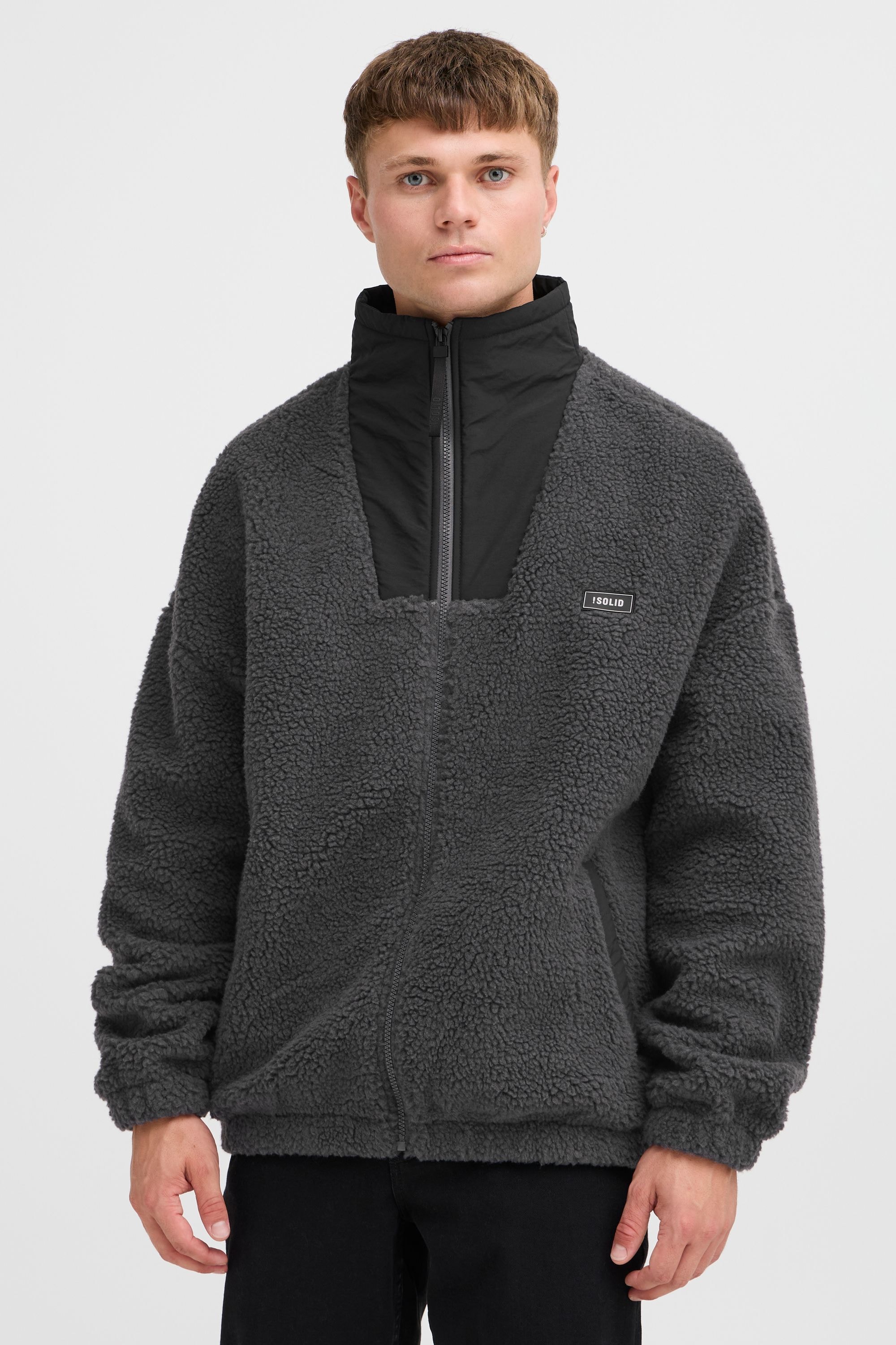 !Solid Fellimitatjacke »Fellimitatjacke SDMARKCOM«