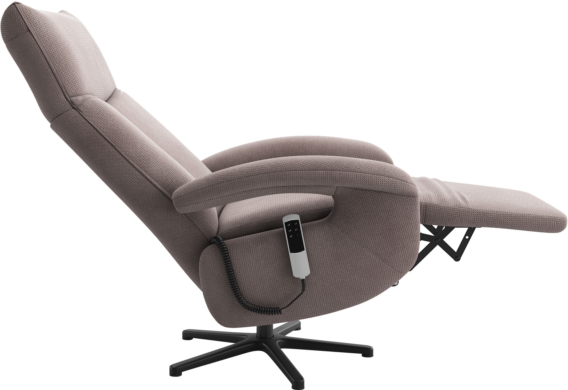 sit&more TV-Sessel »TV Emely«, wahlweise manuell oder elektrischer Funktion mit Akku