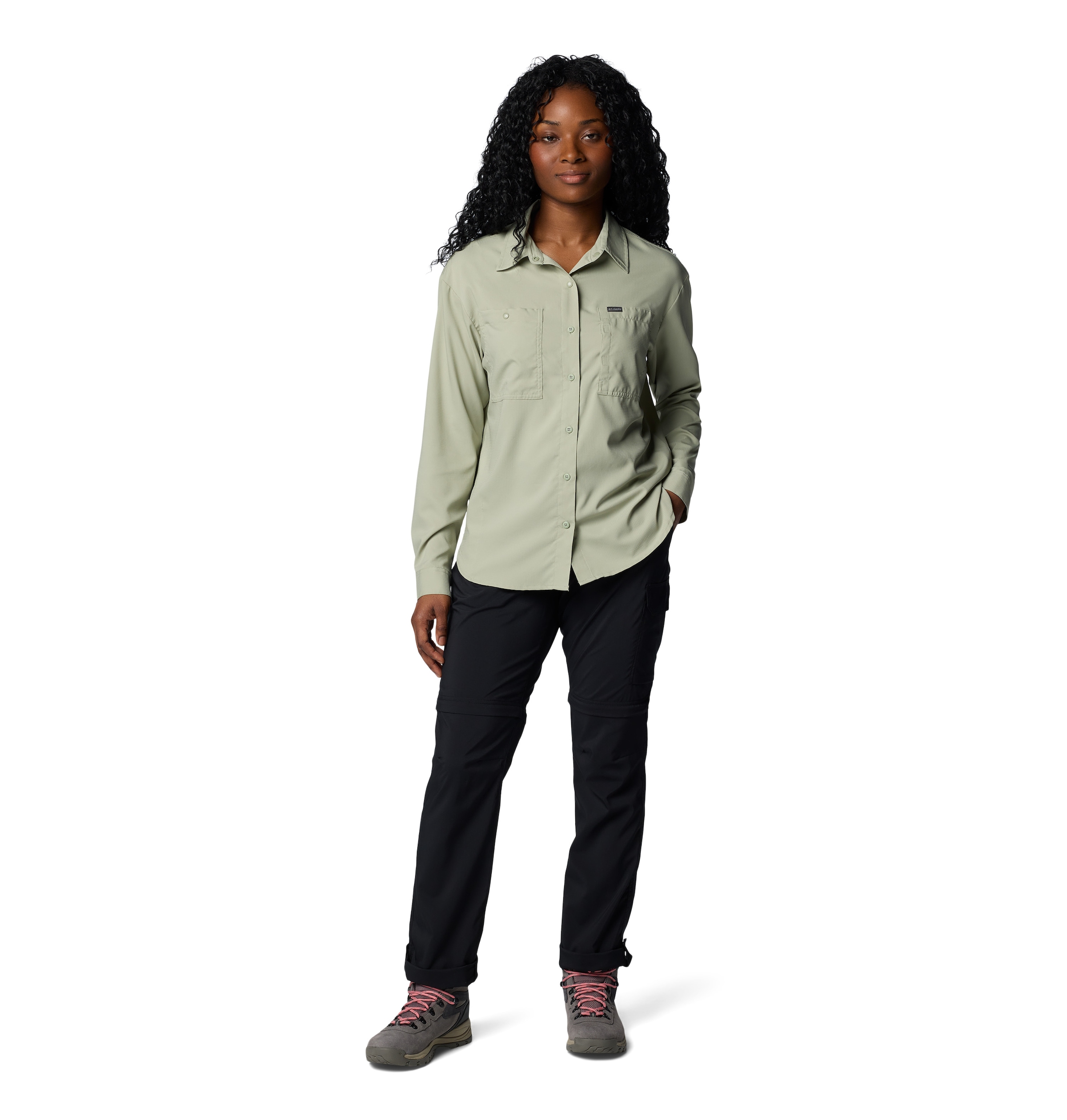 Columbia Outdoorhose »BLACK«, (1 tlg.)