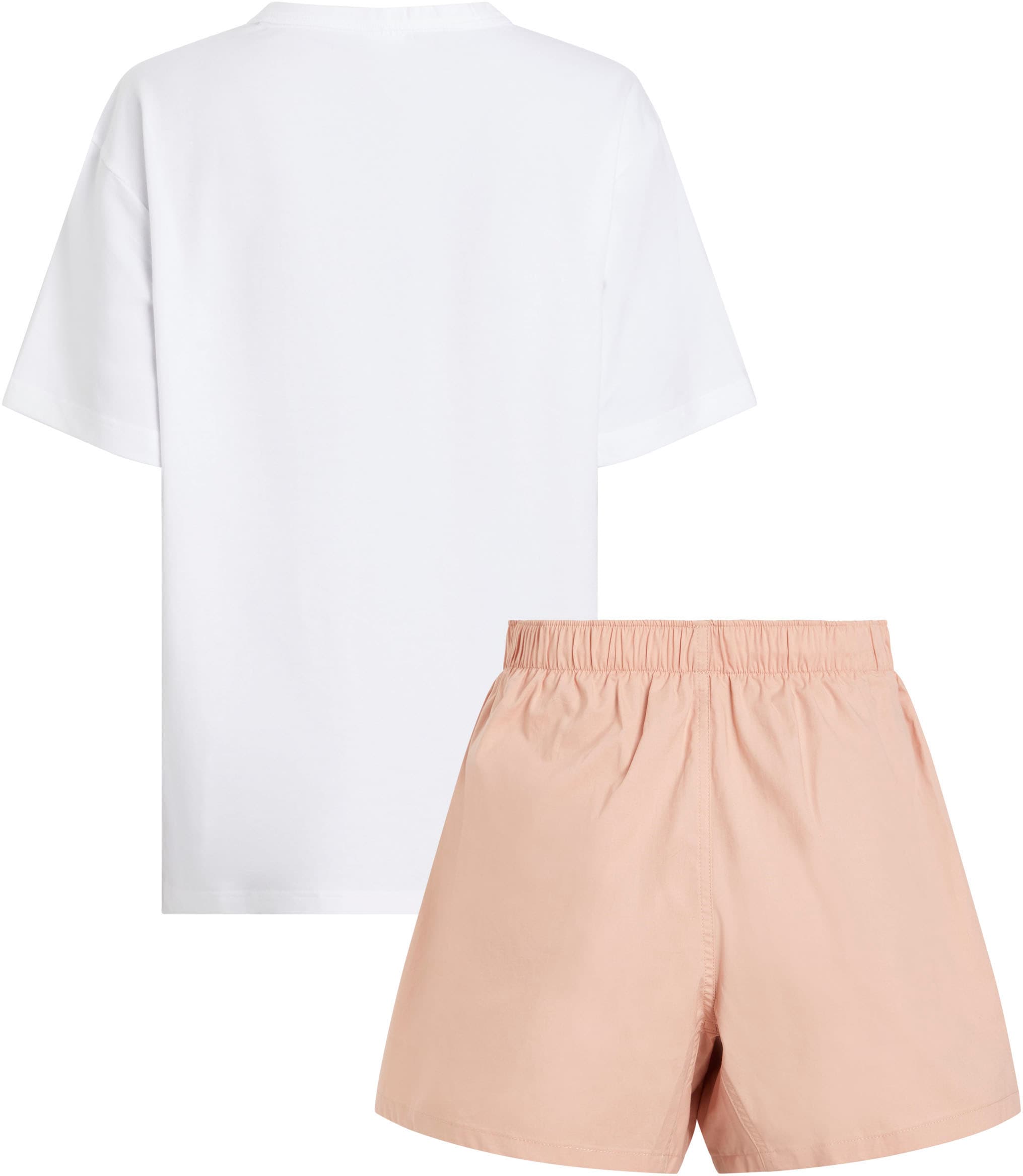 Calvin Klein Underwear Pyjama »S/S SHORT SET«, (Set, 2 tlg.), mit Logostickerei auf der Brust