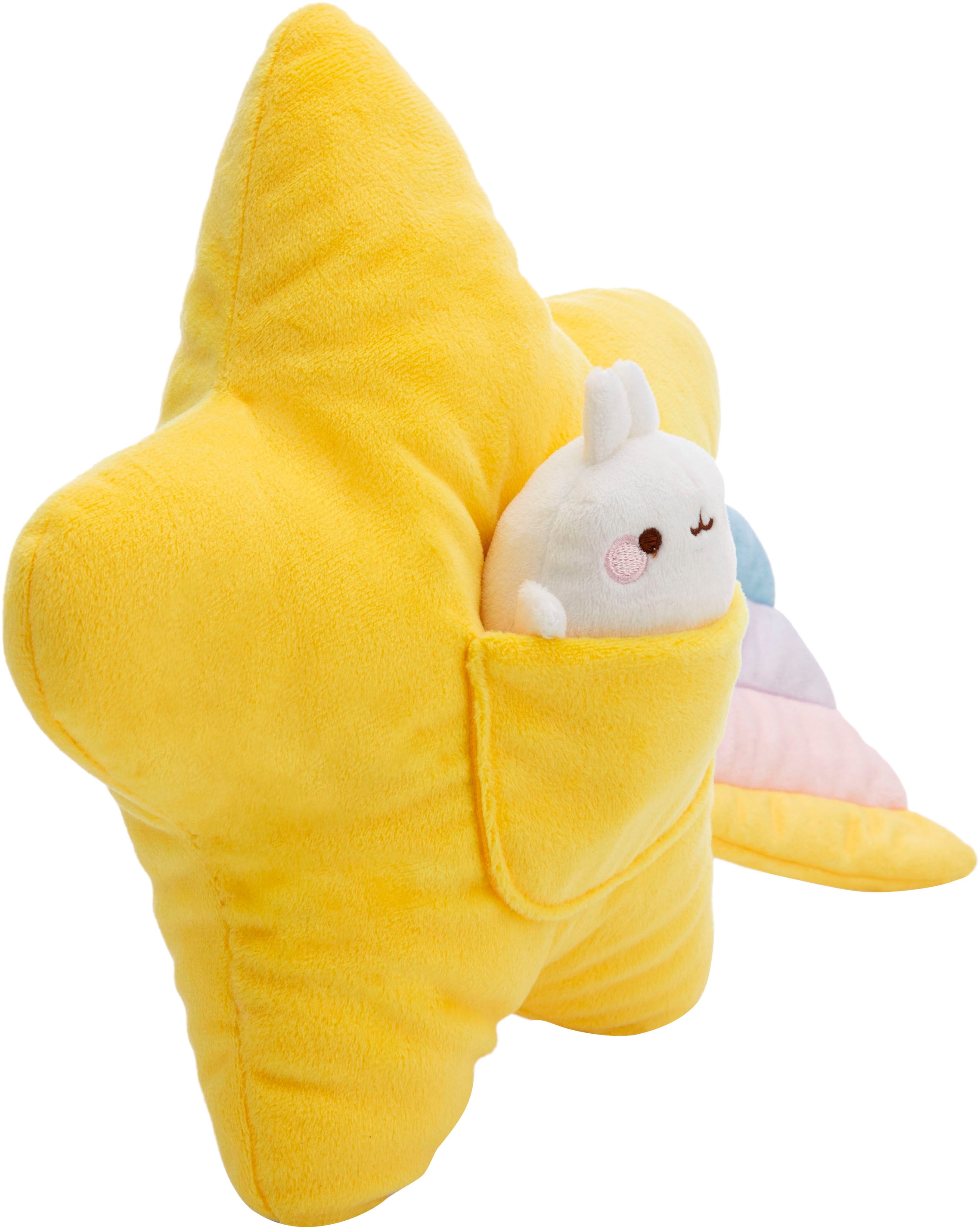Nici Kuscheltier »Molang, Kissen Molang Sternschnuppe 40x28 cm«
