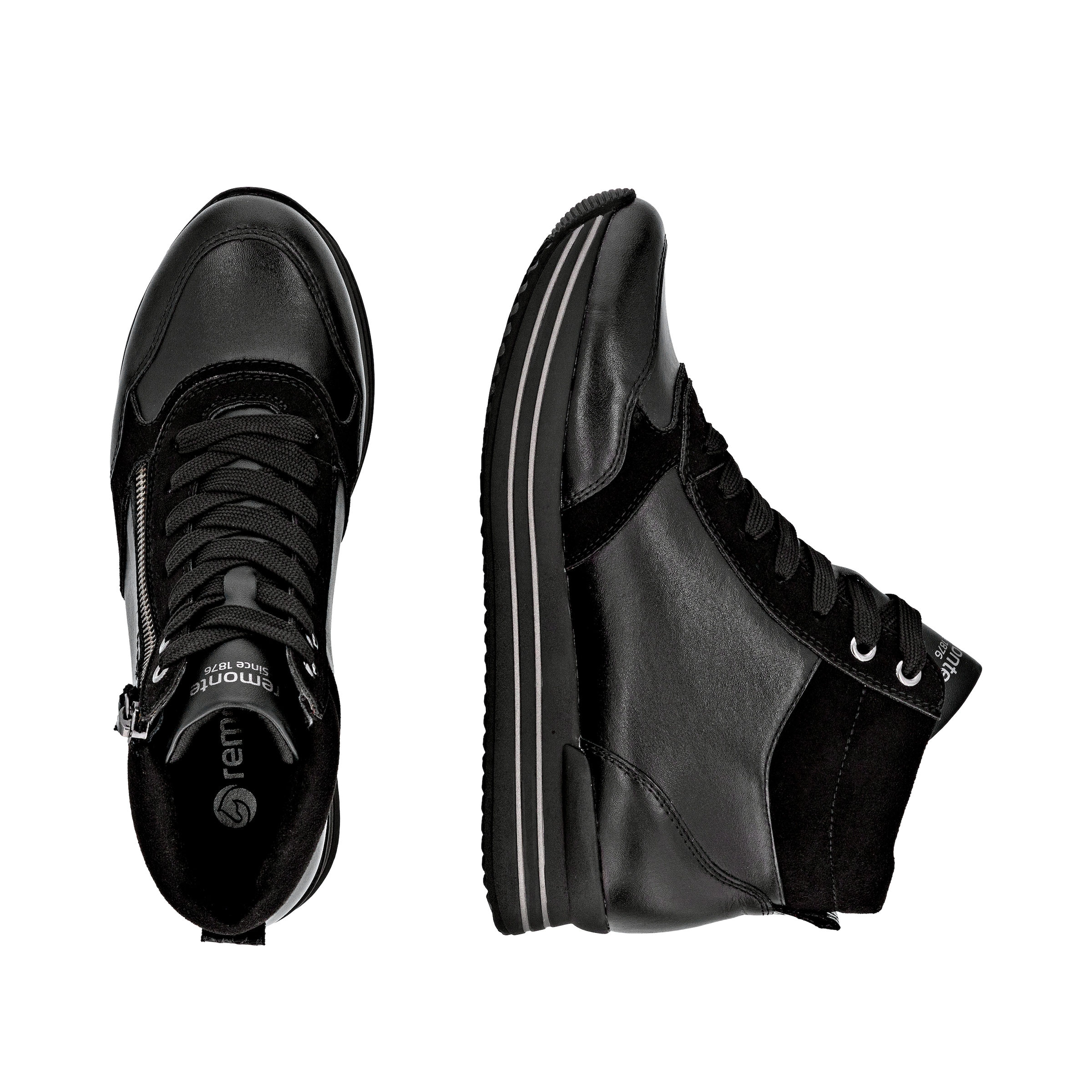 Remonte Sneakerboots  Schnürboots, Plateauboots, Stiefelette, wasserabweisende TEX-Membran
