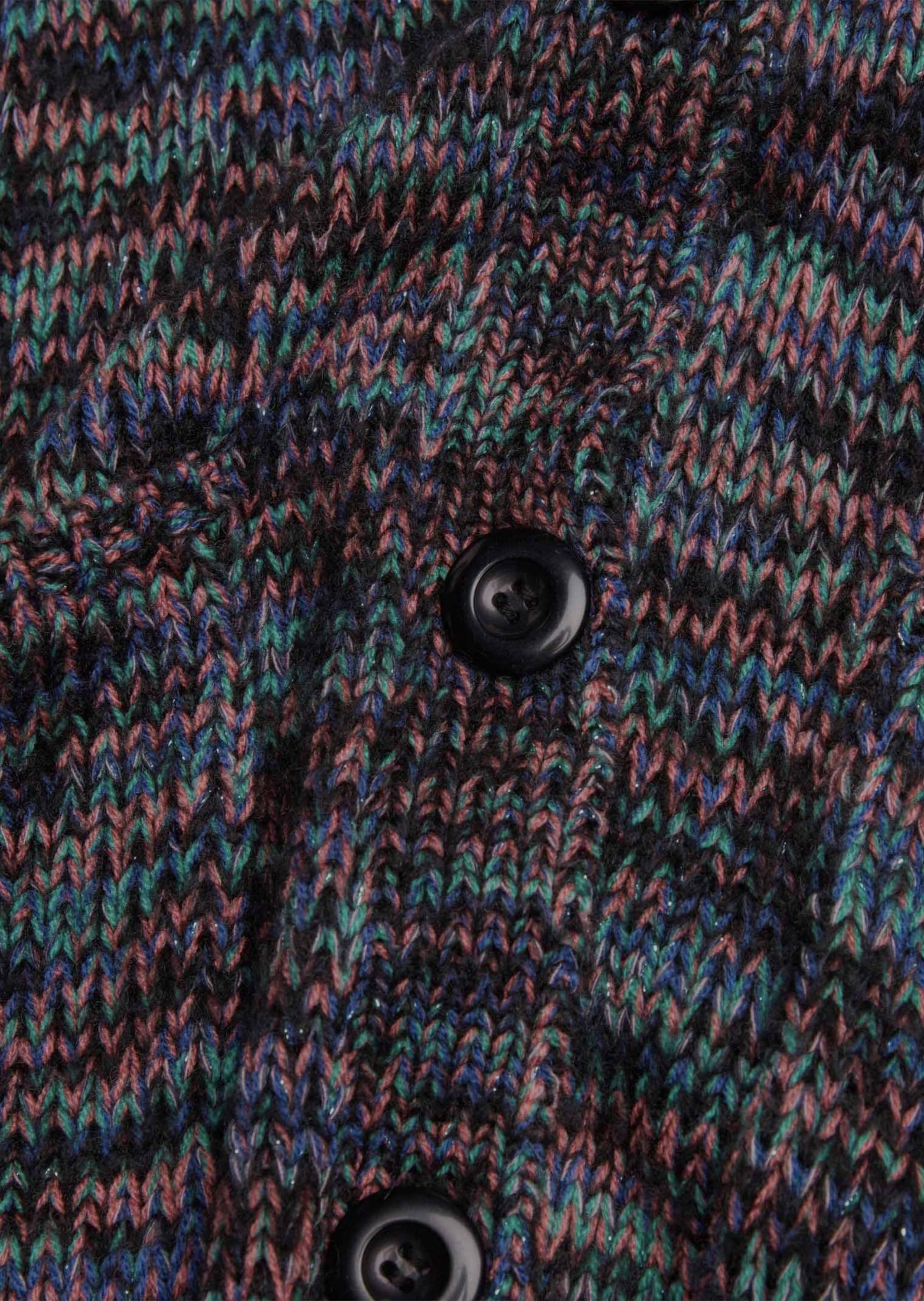 GOLDNER Strickjacke »Kurzgröße Strickjacke in kaschierender Länge« Ohne