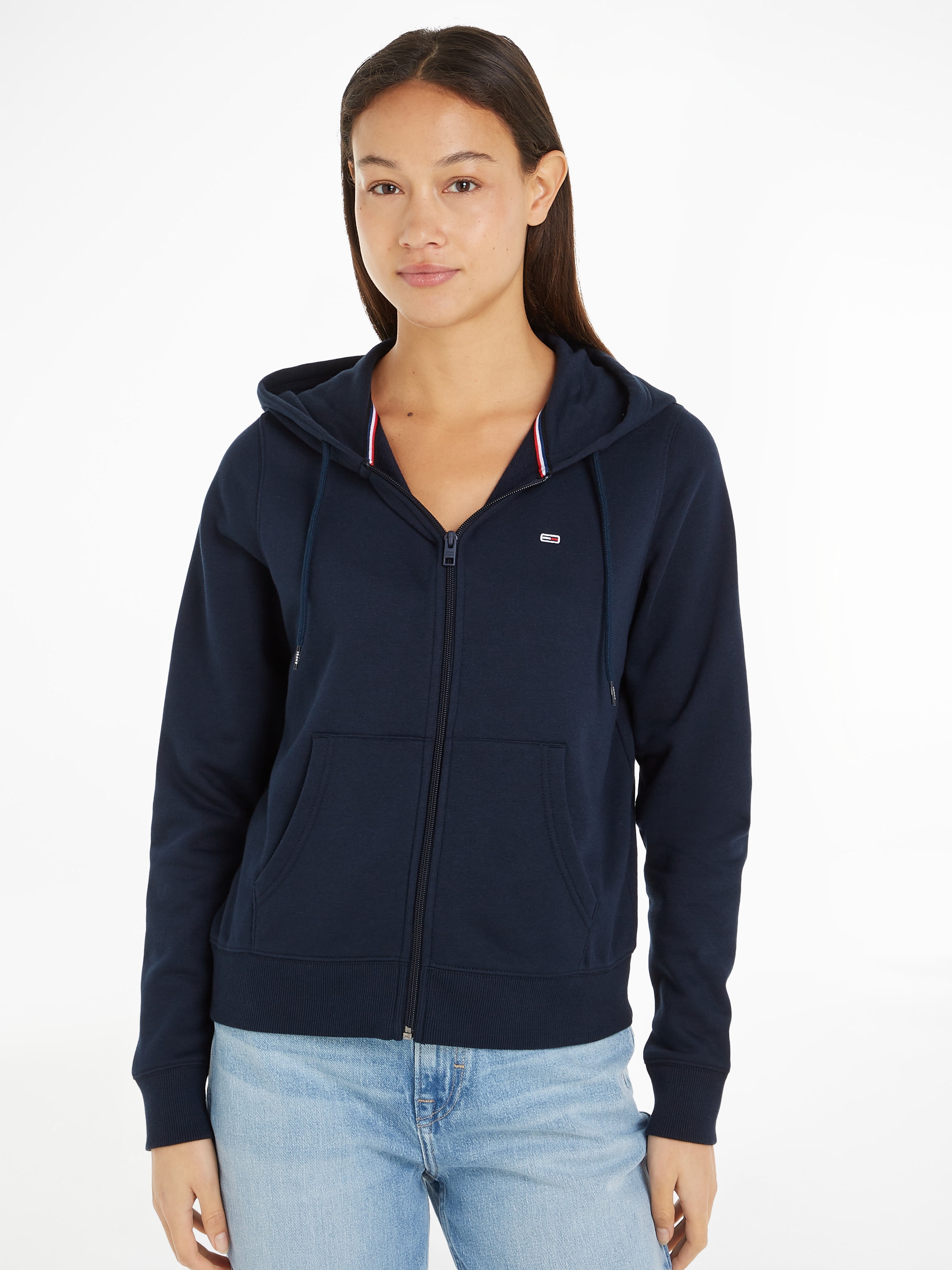 Sweatjacke »TJW REG S FLAG ZIP THRU«, mit Logostickerei