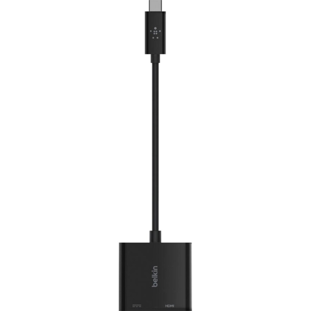 Belkin Laptop-Adapter »USB-C auf HDMI-Adapter mit 60 W PD«, USB Typ C zu USB Typ C, 13 cm