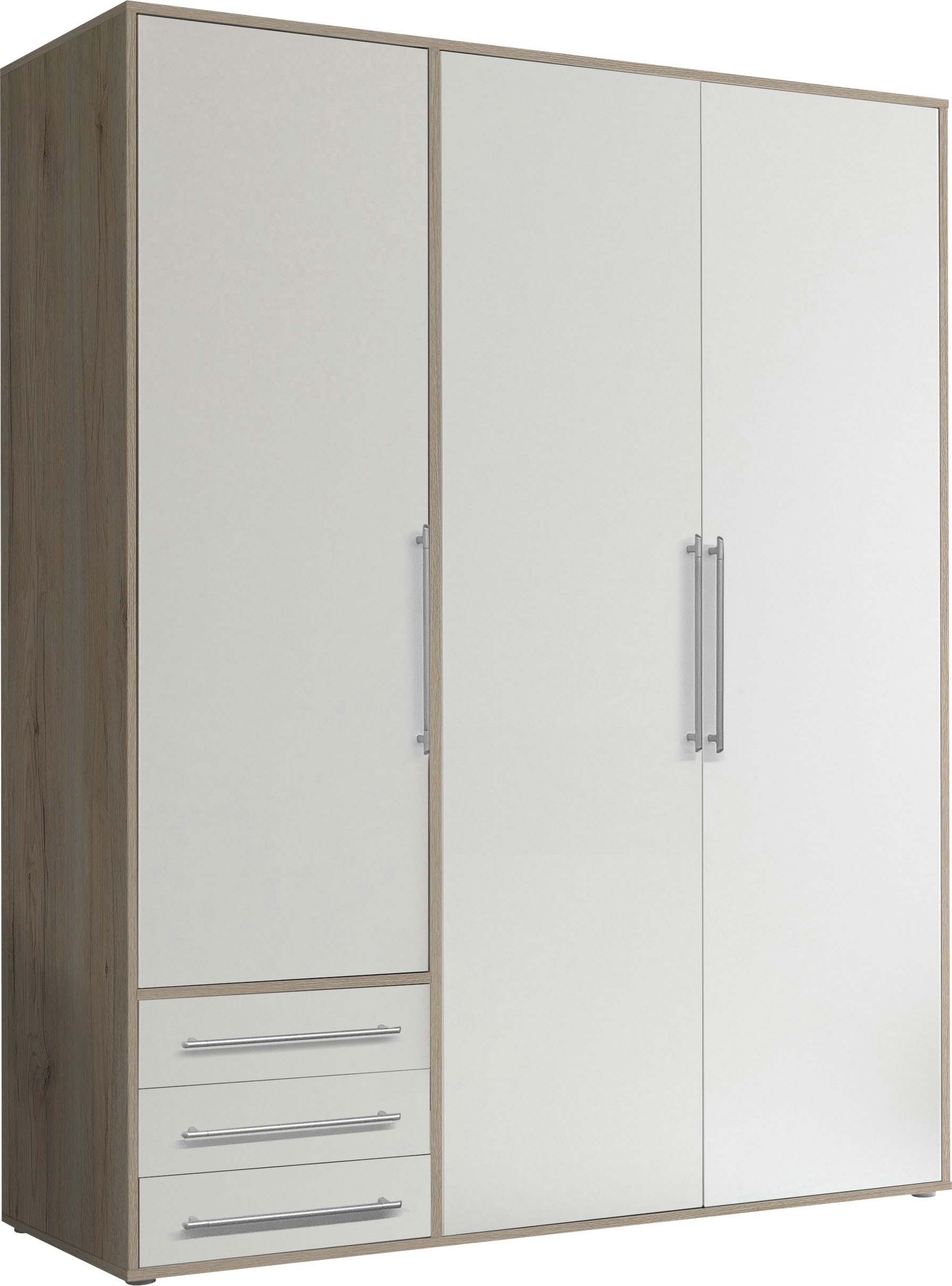 Schlafkontor Drehtürenschrank »Lyss Schrank, Kleiderschrank mit Drehtüren« in verschiedenen Farben und Größen erhältlich