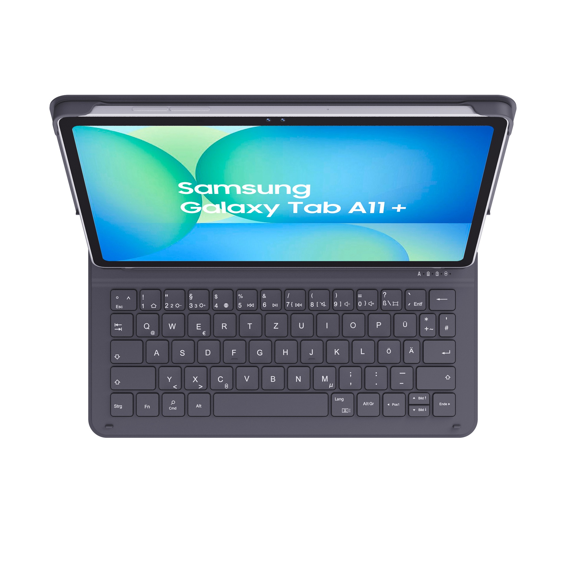 Samsung Tablet-Tastatur »Designed für Samsung DK Bluetooth Keyboard Cover für Galaxy Tab A11+« (USB-Anschluss)