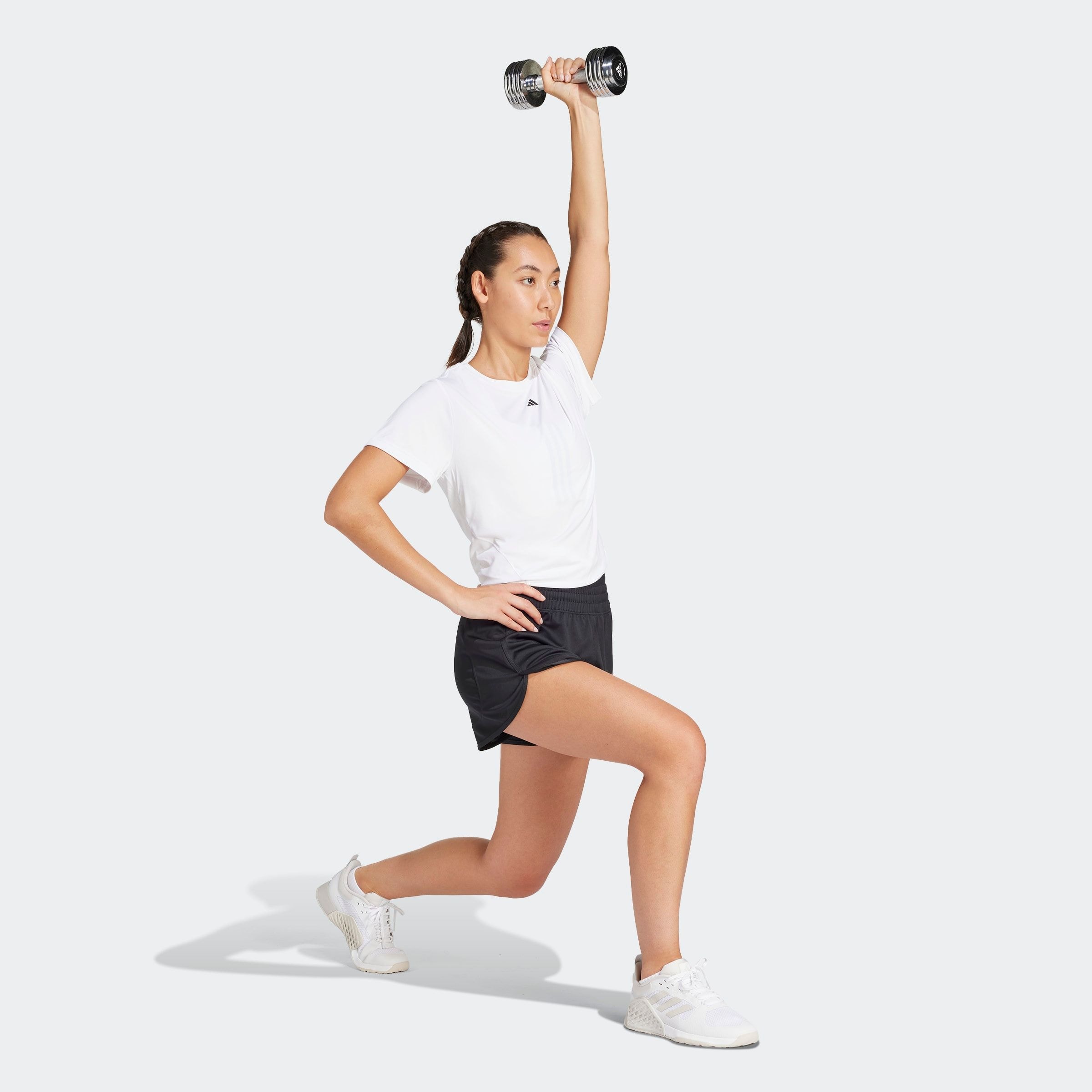 adidas Performance Shorts »PACER KNIT HIGH«, (1 tlg.), Trainingsshorts aus weiches Material, atmungsaktiv