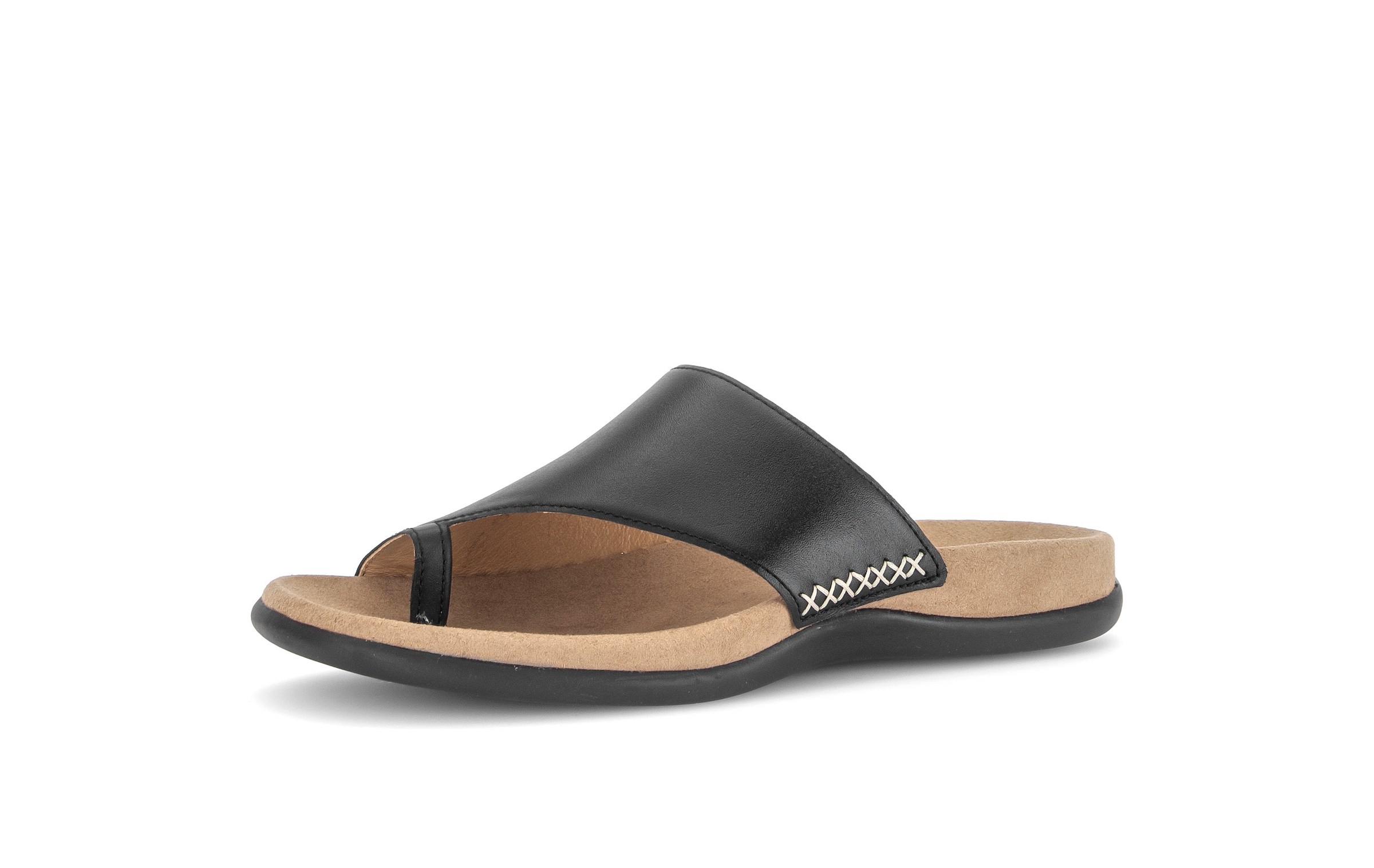 Gabor Zehentrenner  Sommerschuh, Schlupfschuh mit modischem Zehenring
