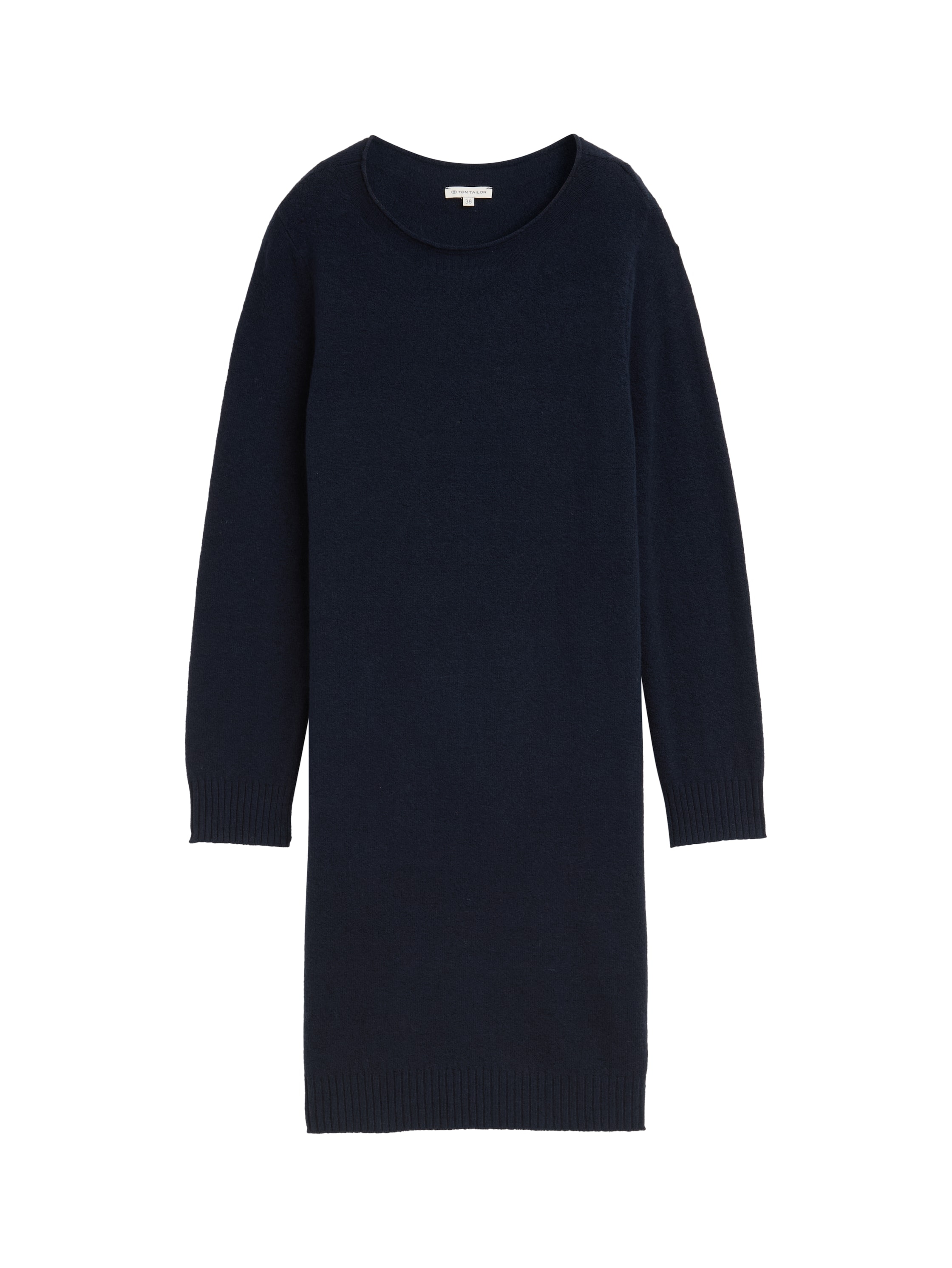 TOM TAILOR Strickkleid mit Rippbündchen