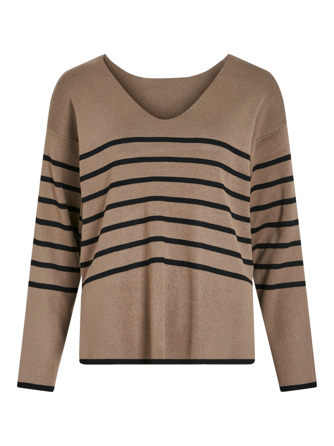 Vila V-Ausschnitt-Pullover »VIOSTRIA V-NECK L/S REV TOP-NOOS«