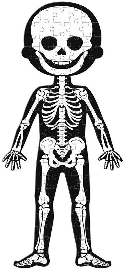 Janod Konturenpuzzle »Der menschliche Körper«