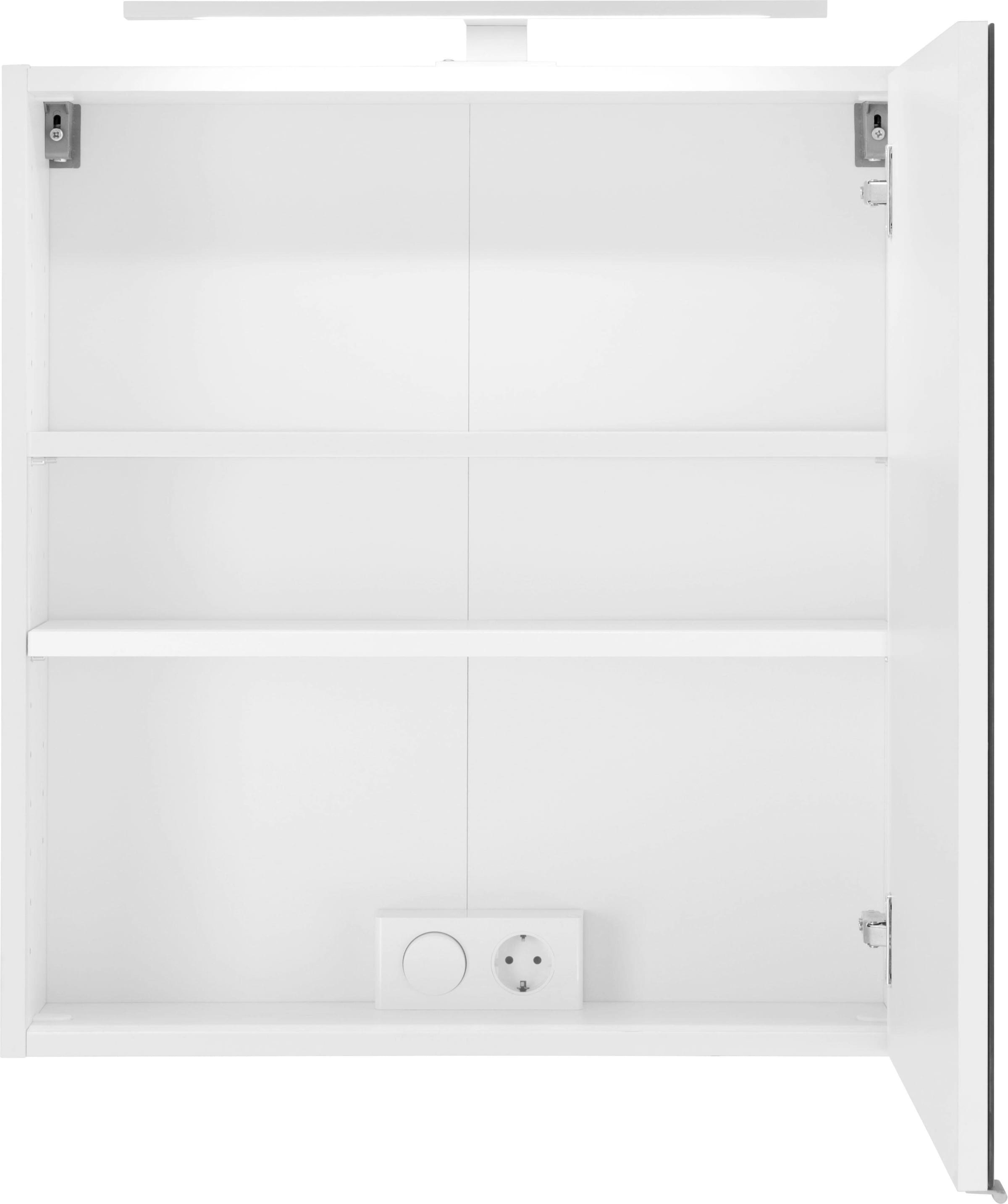 welltime Spiegelschrank »Motiv«, mit LED Beleuchtung