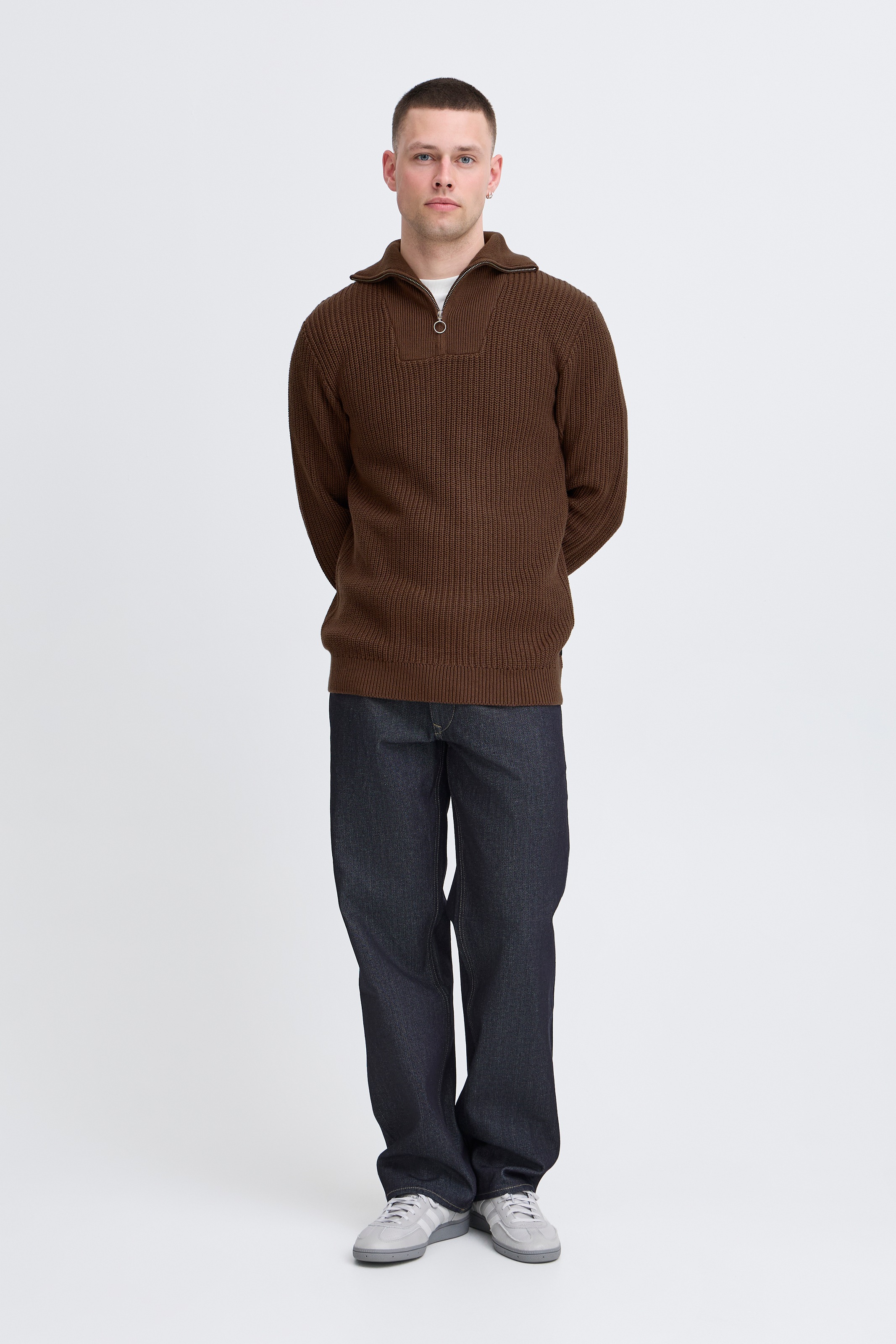 Blend Stehkragenpullover »BHDENO HALFZIPP«