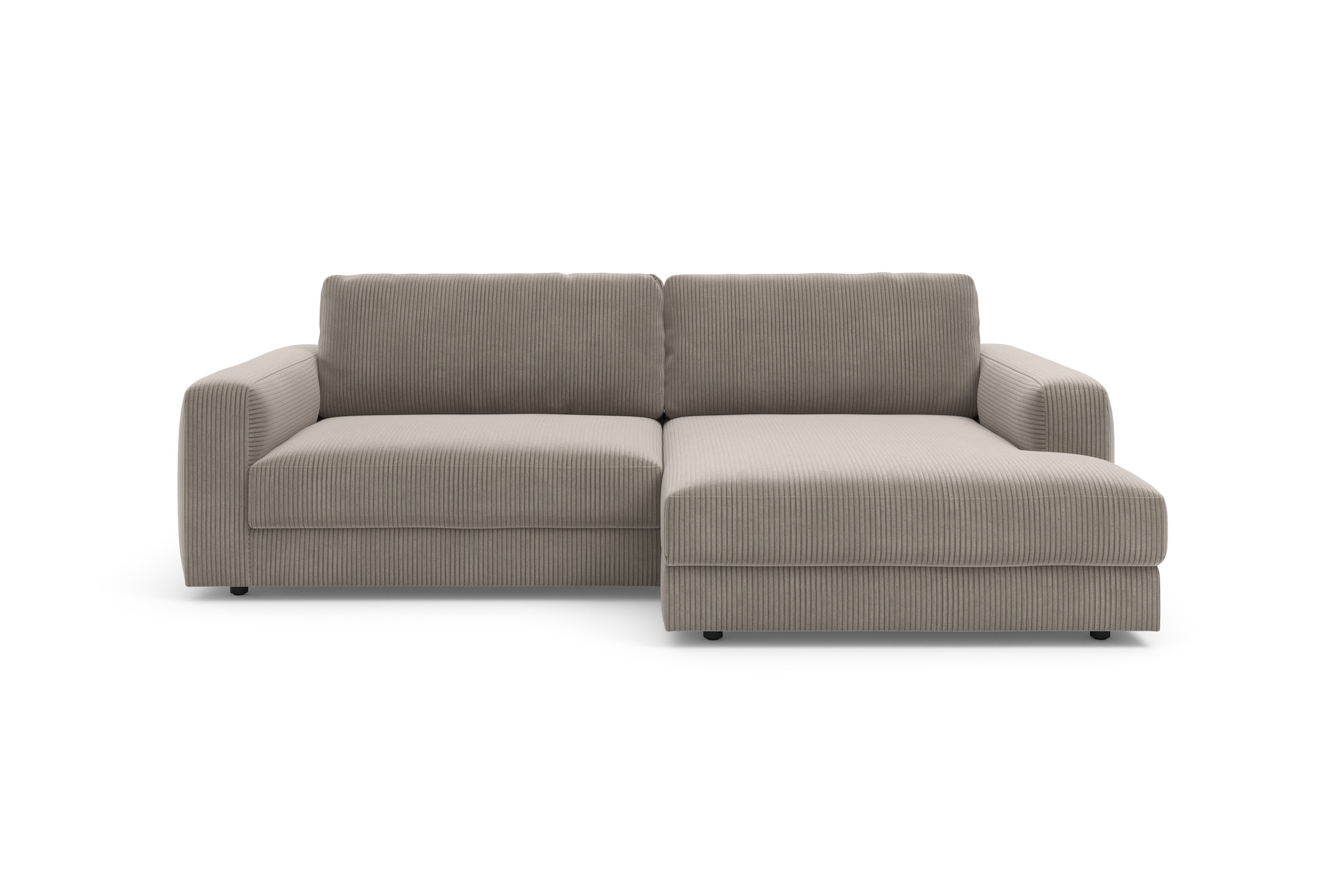 TRENDMANUFAKTUR Ecksofa »Bourbon, Designsofa mit tollem Sitzkomfort, L-Form,«, extra tiefe Sitzfläche, wahlweise mit Sitztiefenverstellung