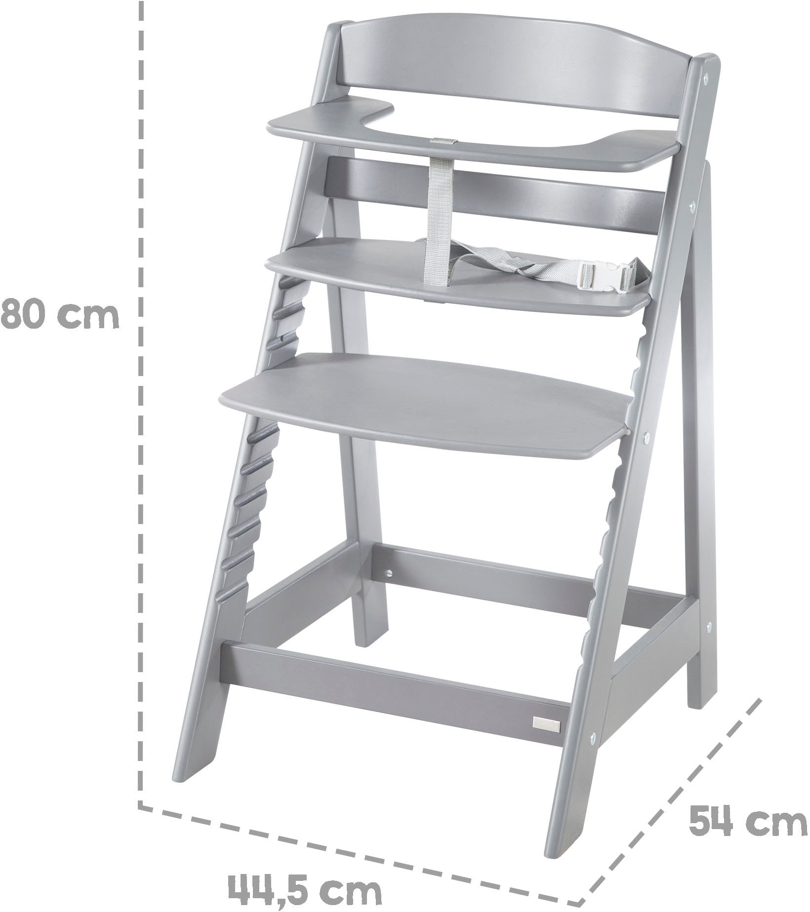 roba® Hochstuhl »Sit Up Flex, taupe«, aus Holz