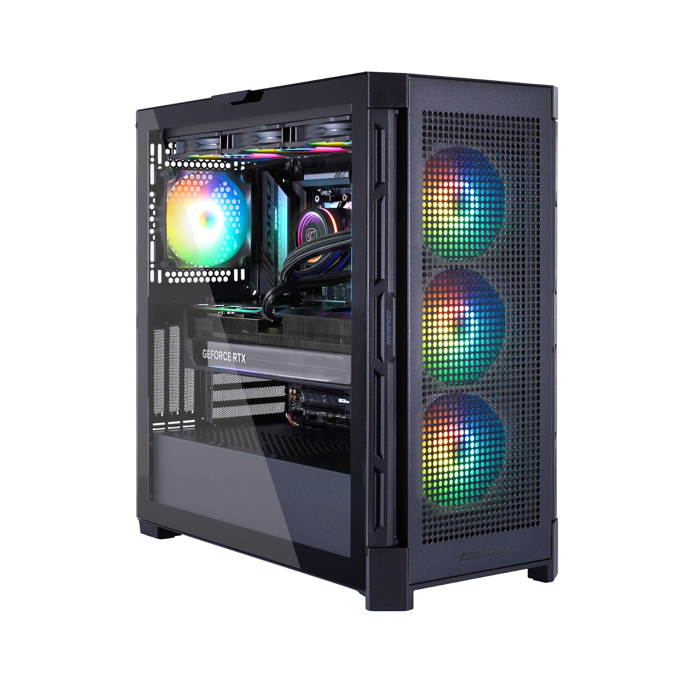 Cougar Gaming-PC »DUOFACE PRO BK 7466«, Windows 11, DDR5 RAM
