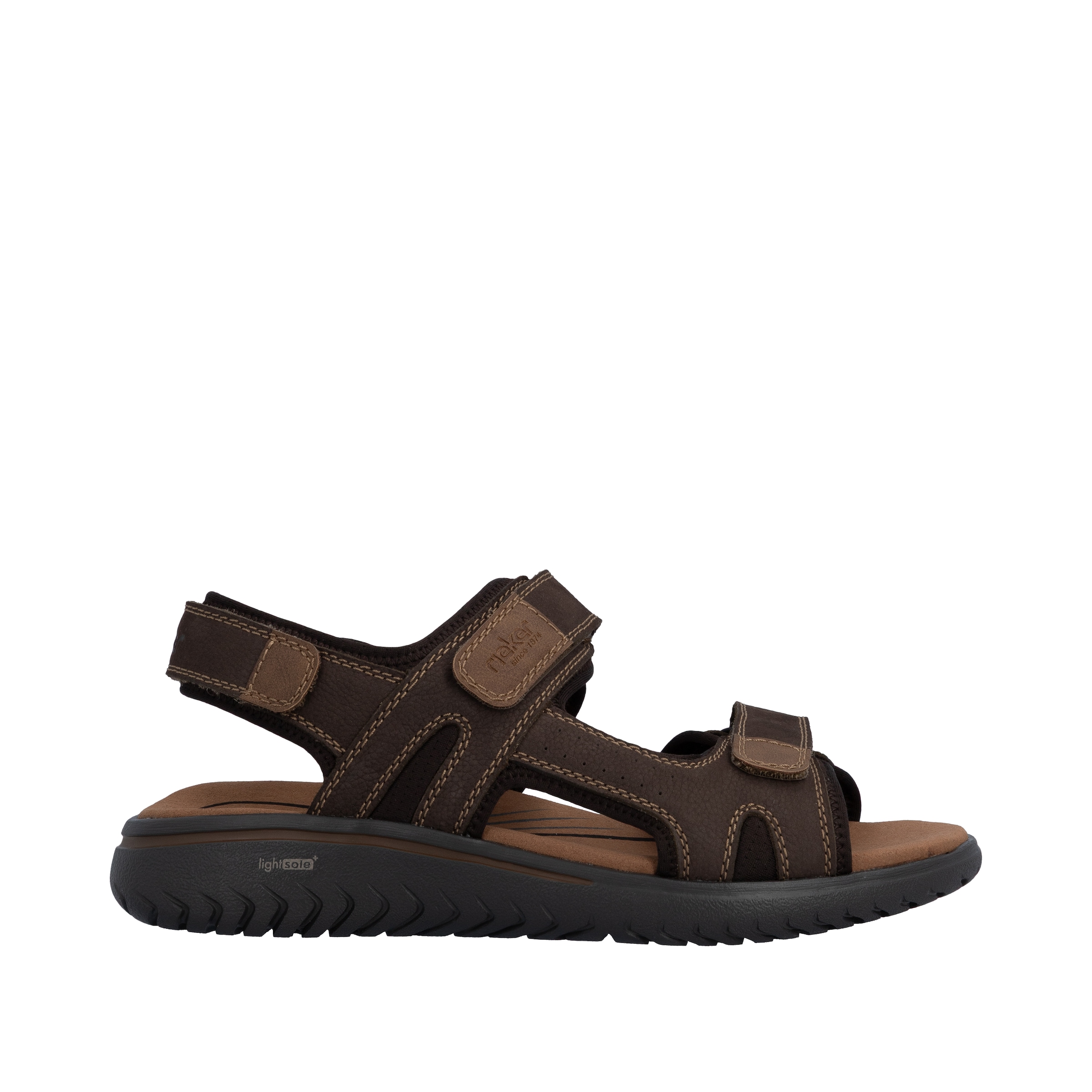 Rieker Sandale  Trekkingsandale, Outdoorsandale, Sommerschuh mit Klett