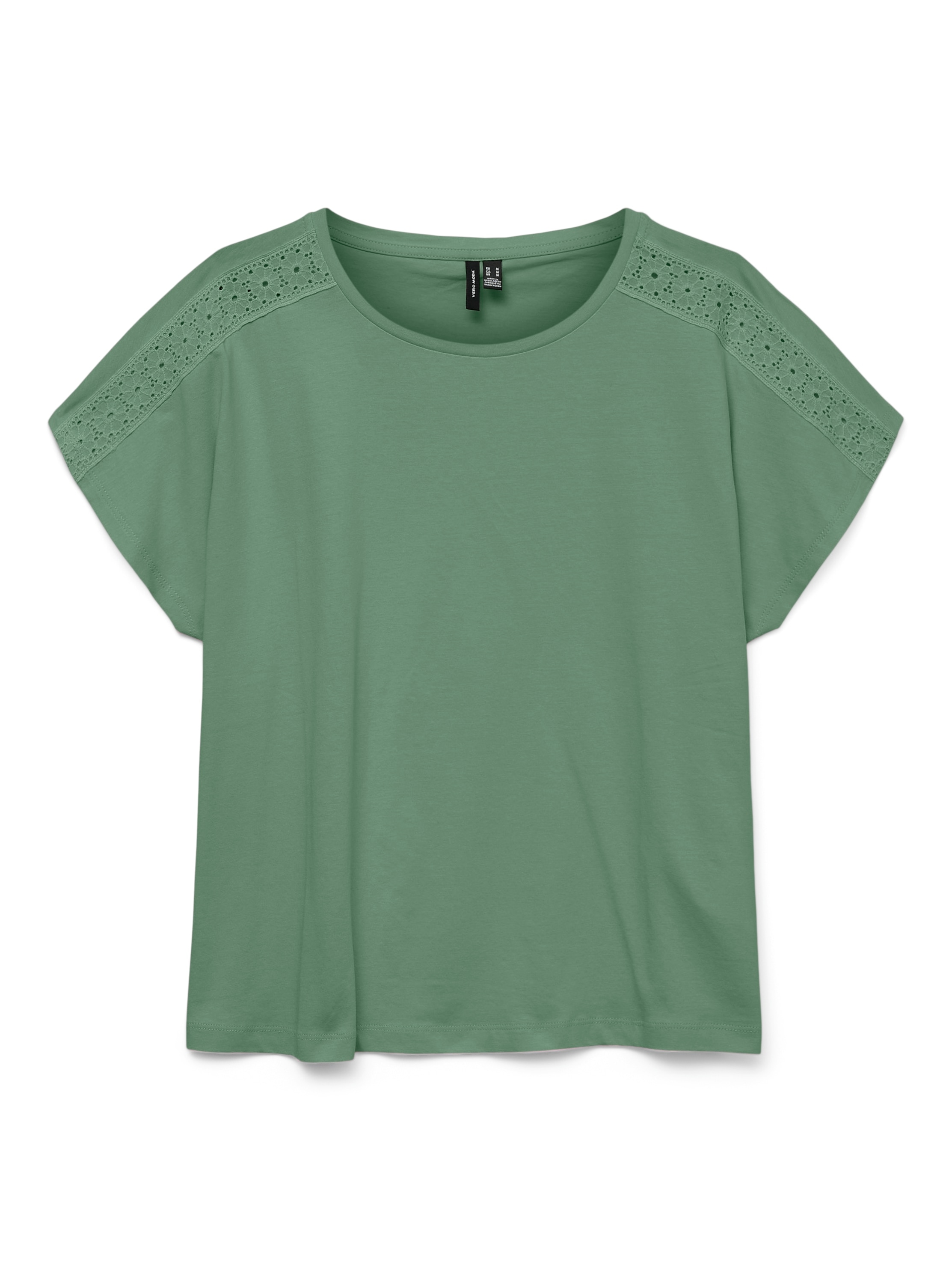 Vero Moda Kurzarmshirt »VMEMMY SS LACE TAPE TOP JRS GA NOOS«