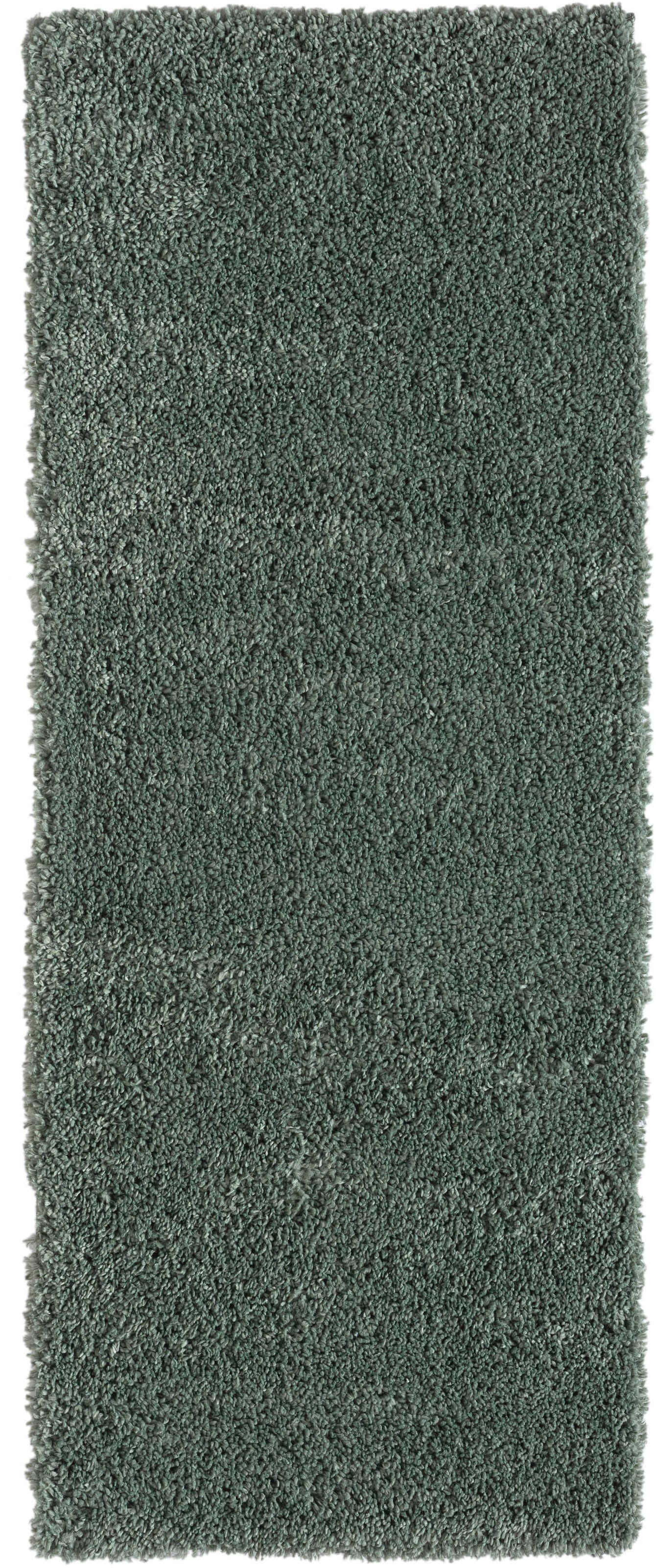 Myflair Möbel & Accessoires Hochflor-Läufer »My Shaggy«, rechteckig, 37 mm Höhe, Shaggy, Uni Farben, leicht glänzend, Microfaser, extra flauschig