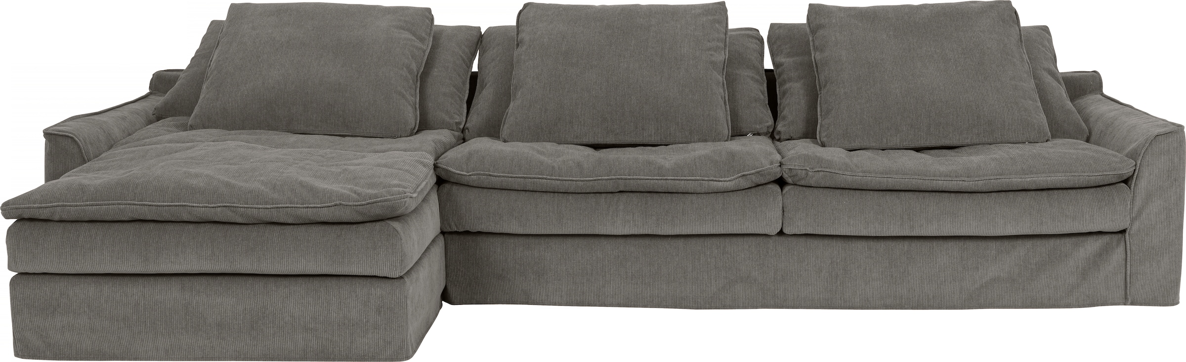 Big-Sofa »Sake, Kuschel-Megasofa, Relaxsofa, leger und sehr bequem, viel Platz«, mit 6...