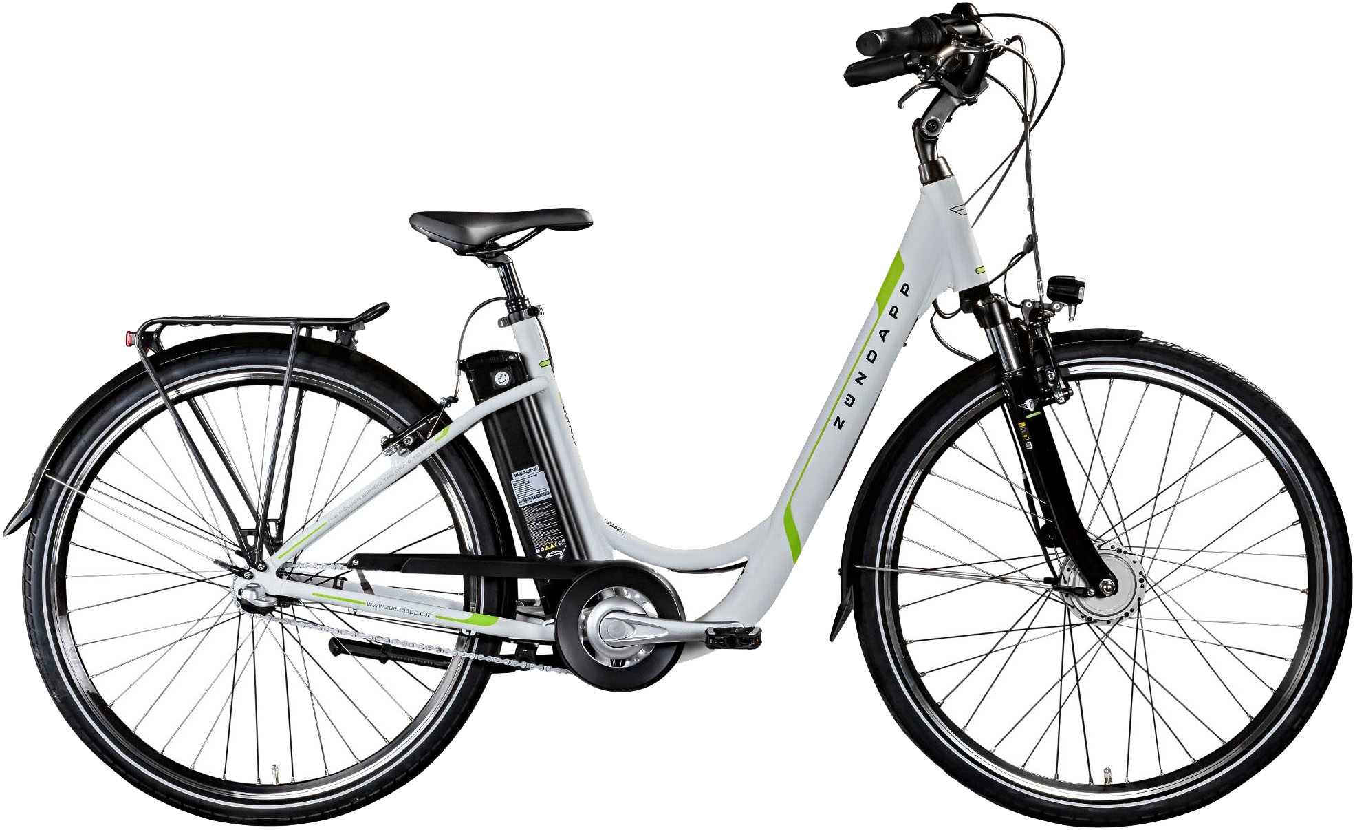 Zündapp "Z510" 3 Gang Shimano Nexus SC-3C41 Schaltwerk Nabenschaltung Frontmotor 250 W Pedelec, Elektrofahrrad für Damen u. Herren