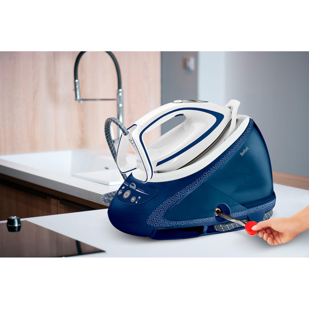 Tefal Dampfbügelstation »GV9580 Pro Express Ultimate Care«, 8 Bar Druck, 180 g/Min. Konstanter Dampf, 580 g/Min. extra Dampfstoß