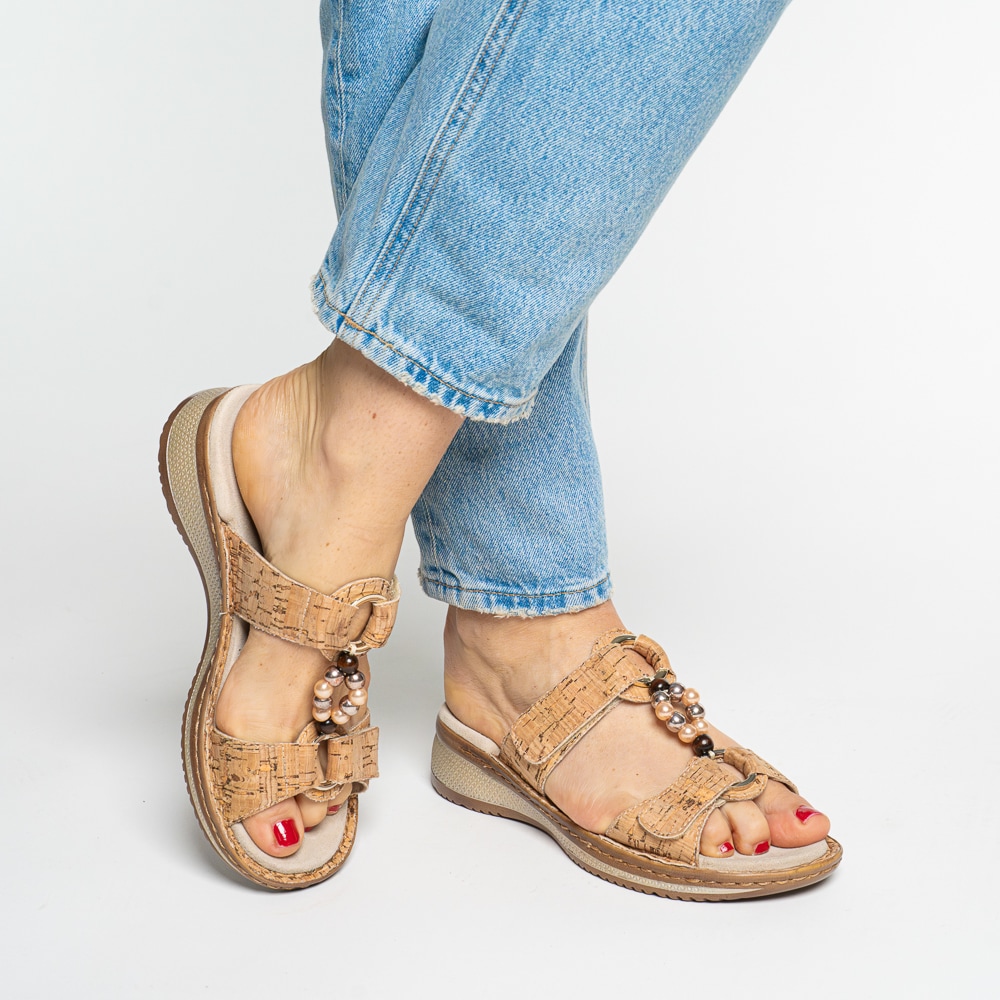 Ara Pantolette »HAWAII«  Schlupfschuh, Komfortschuh mit Klettverschlüsse, G-Weite